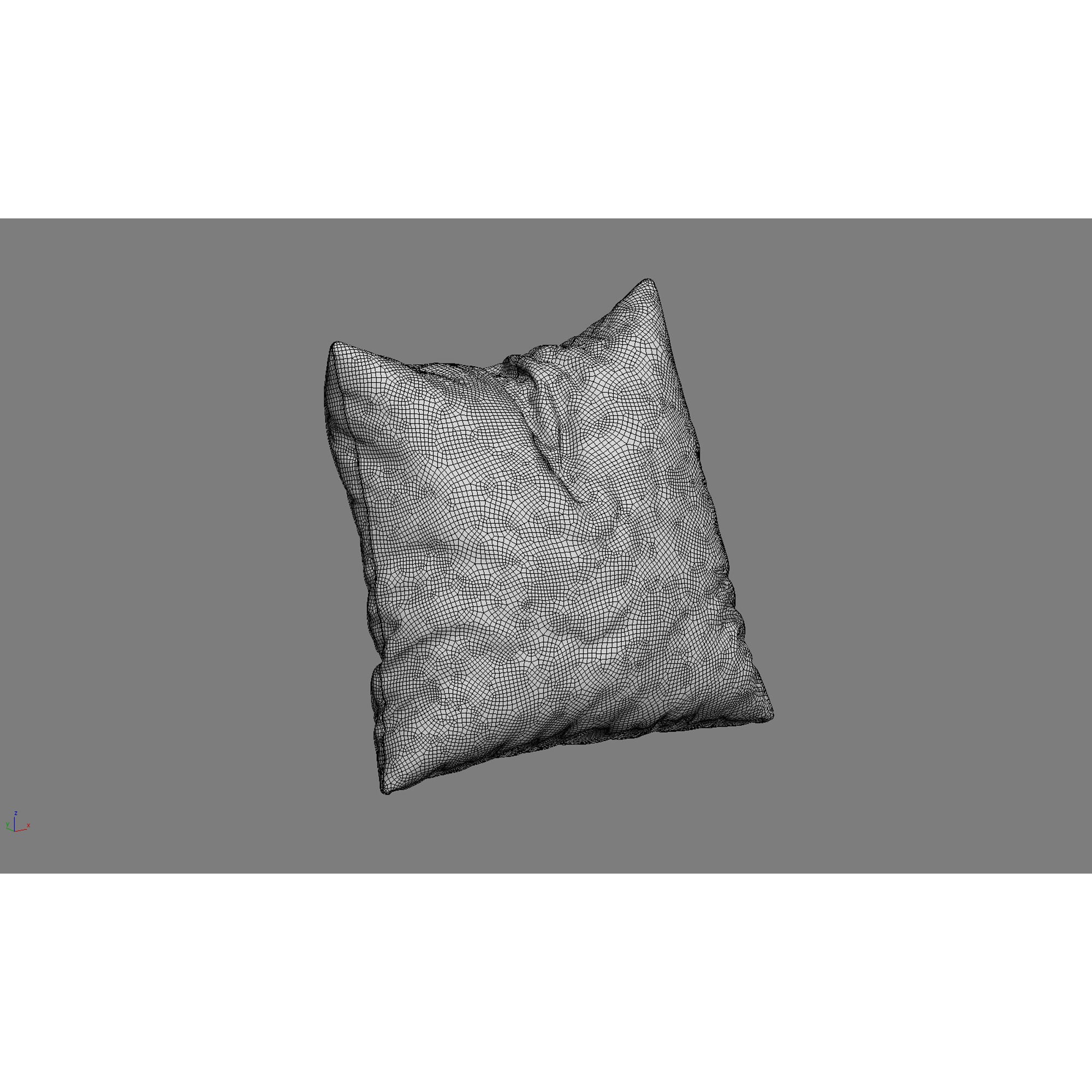 Collection of 38 Fur Pillows - High-Quality 3D Model - View 25