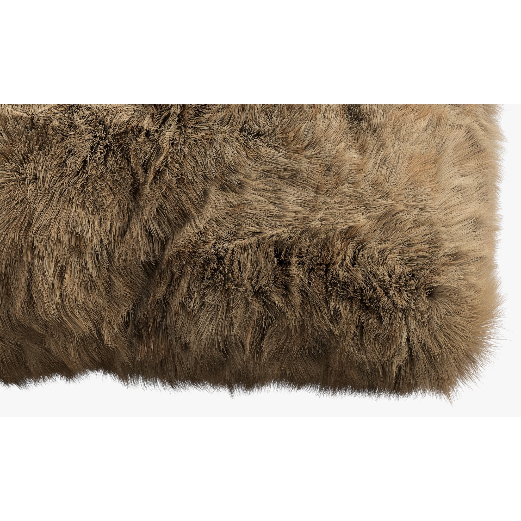 Collection of 38 Fur Pillows - High-Quality 3D Model - View 31