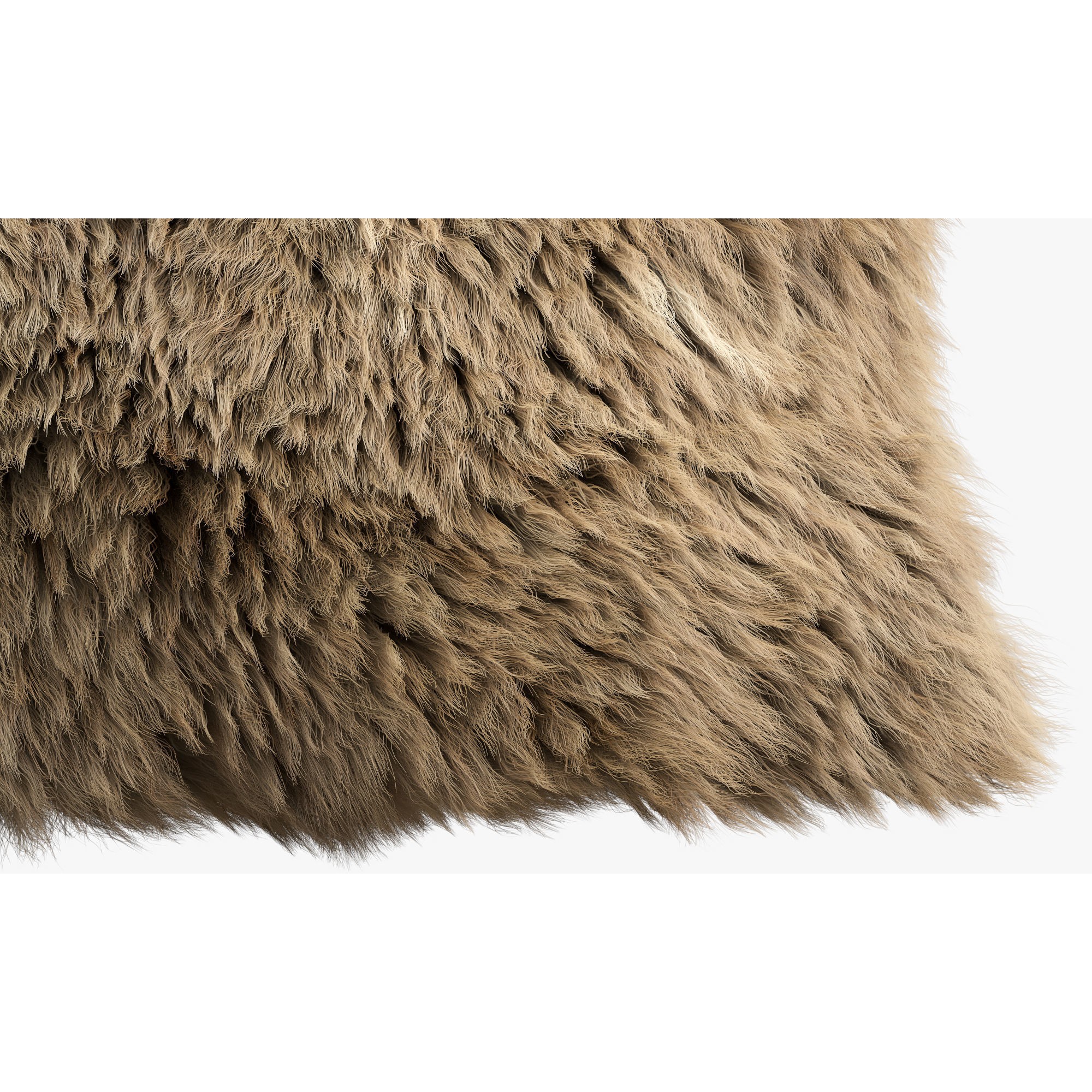 Collection of 38 Fur Pillows - High-Quality 3D Model - View 51
