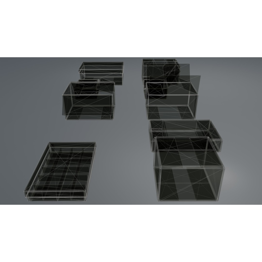 Cardboard Box 3D Model – Low Poly Game Asset, PBR Textures, FBX - View 35