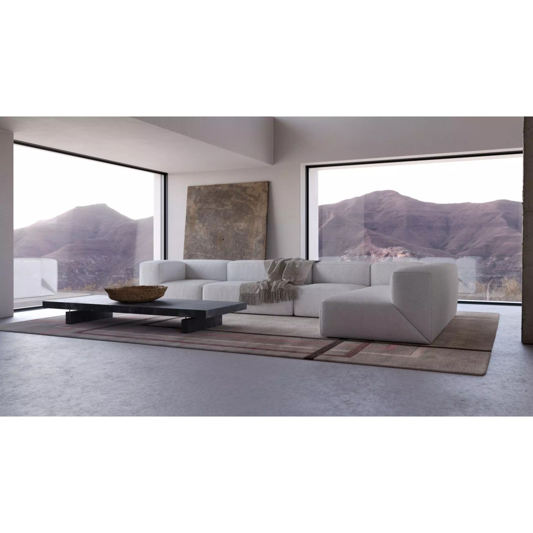 Minimal Living Room Interior Scene 3D Model – Contemporary Archviz, FBX - View 4