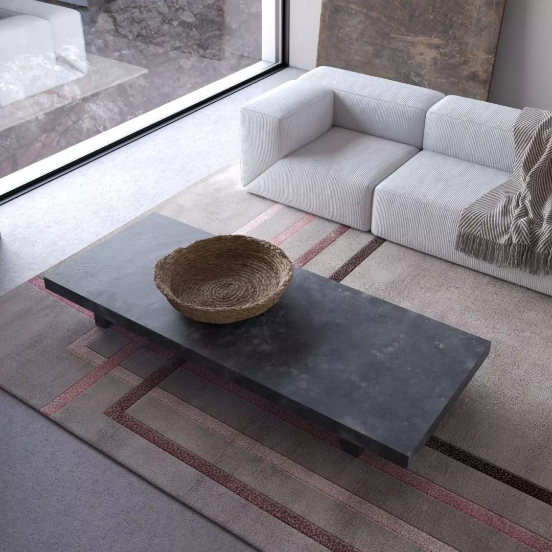 Minimal Living Room Interior Scene 3D Model – Contemporary Archviz, FBX - View 7