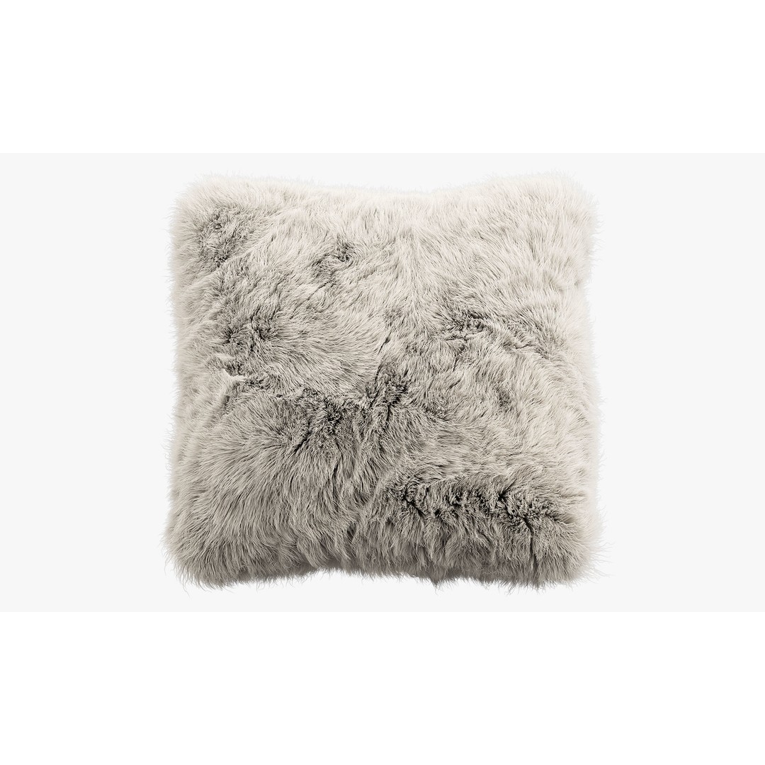 Fur Pillows 3D Model – Cozy Decorative Set, FBX & OBJ Formats - View 4