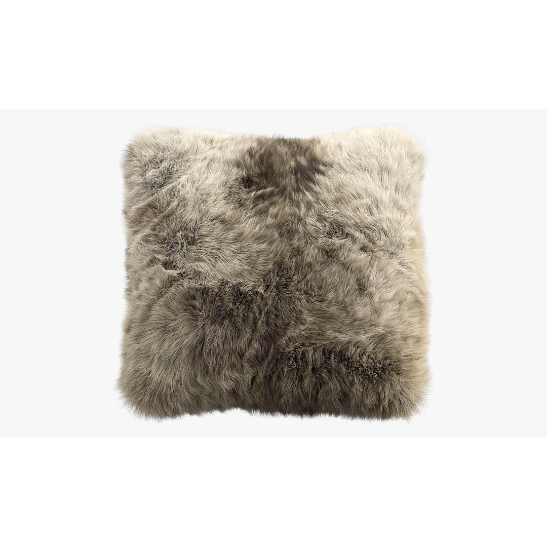 Fur Pillows 3D Model – Cozy Decorative Set, FBX & OBJ Formats - View 5