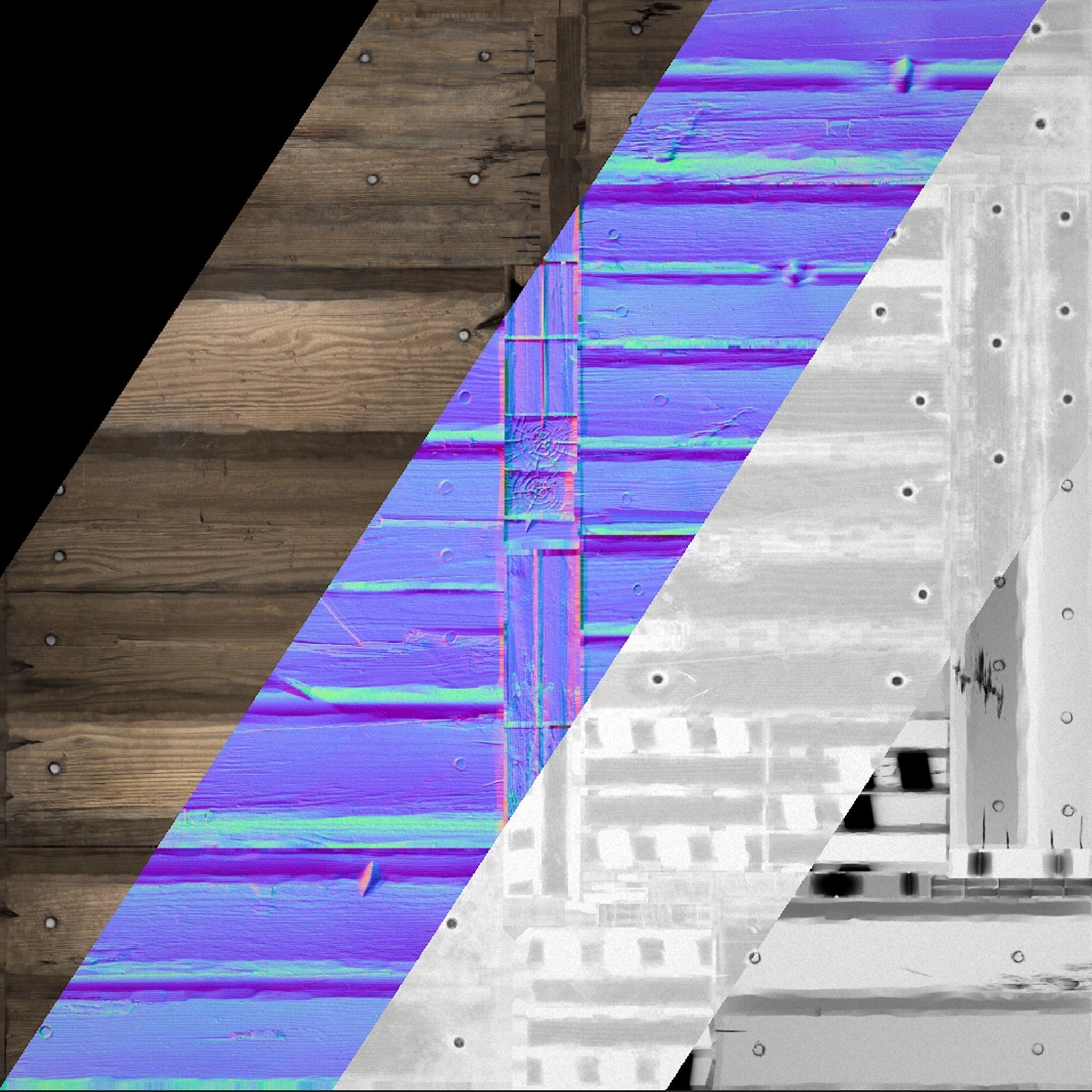 Medieval Stairs and Fences Pack - Low-Poly Game-Ready 3D Model - View 54