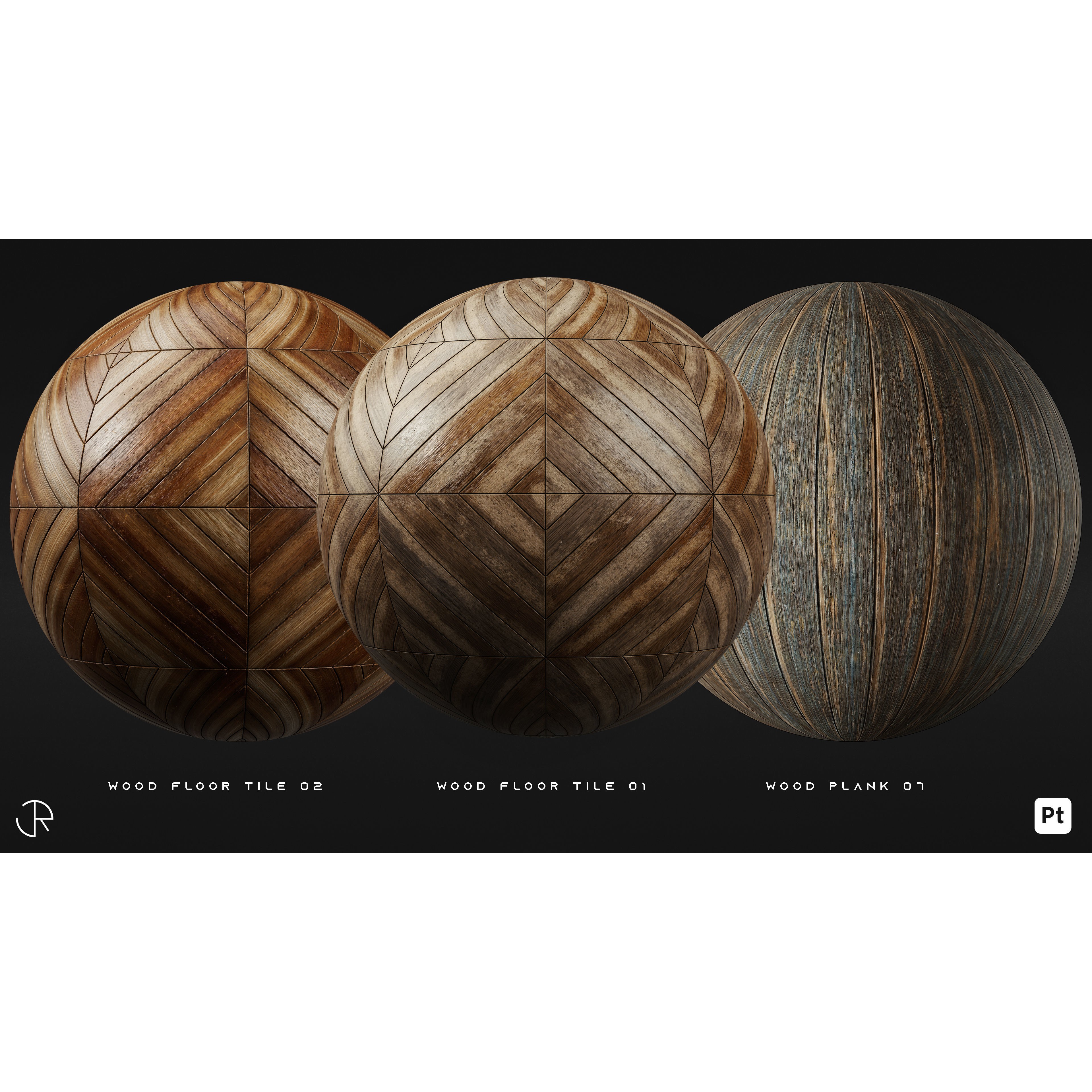 Ultimate Wood Smart Materials - PBR Textures 3D Model - View 10