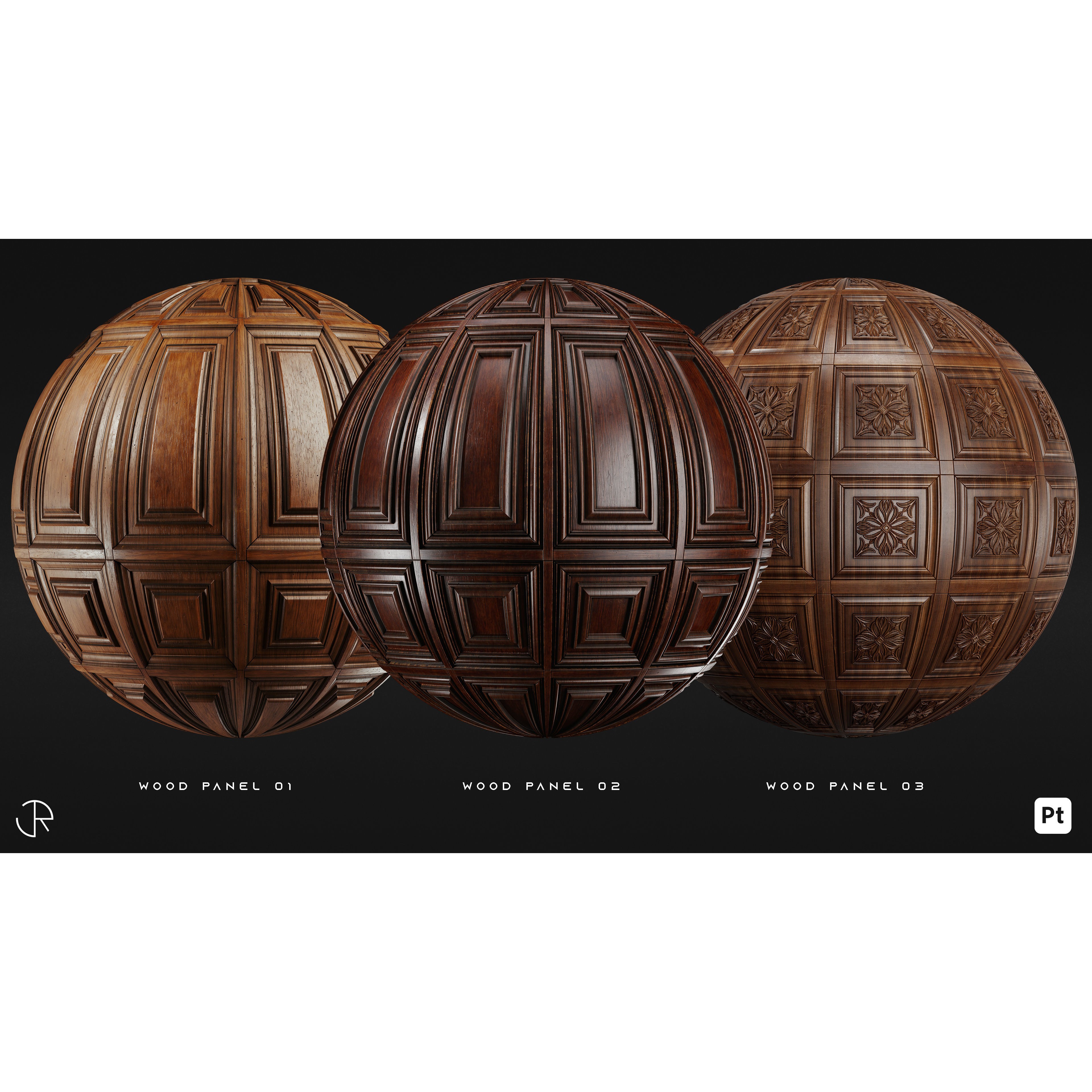 Ultimate Wood Smart Materials - PBR Textures 3D Model - View 11
