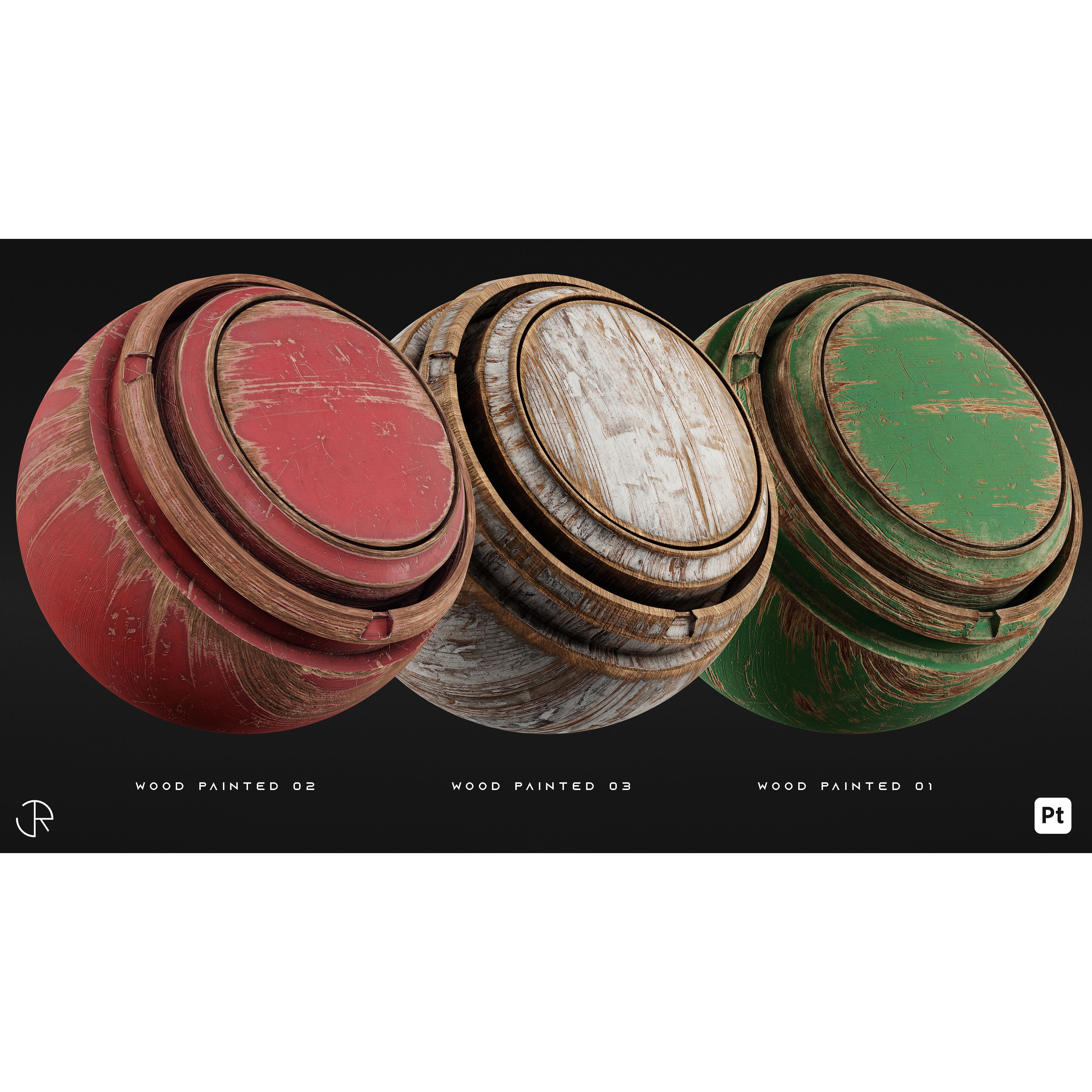 Ultimate Wood Smart Materials - PBR Textures 3D Model - View 12
