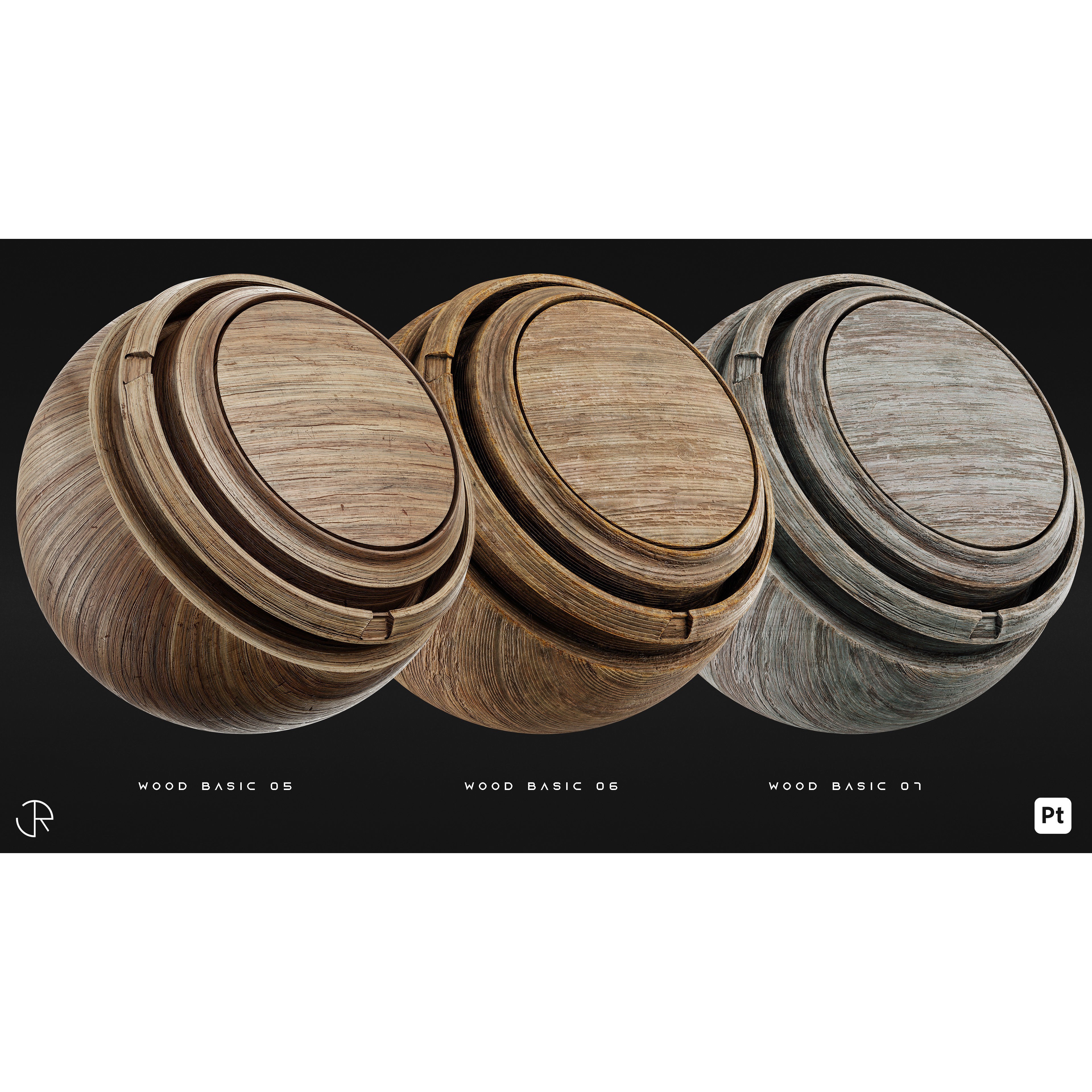 Ultimate Wood Smart Materials - PBR Textures 3D Model - View 13