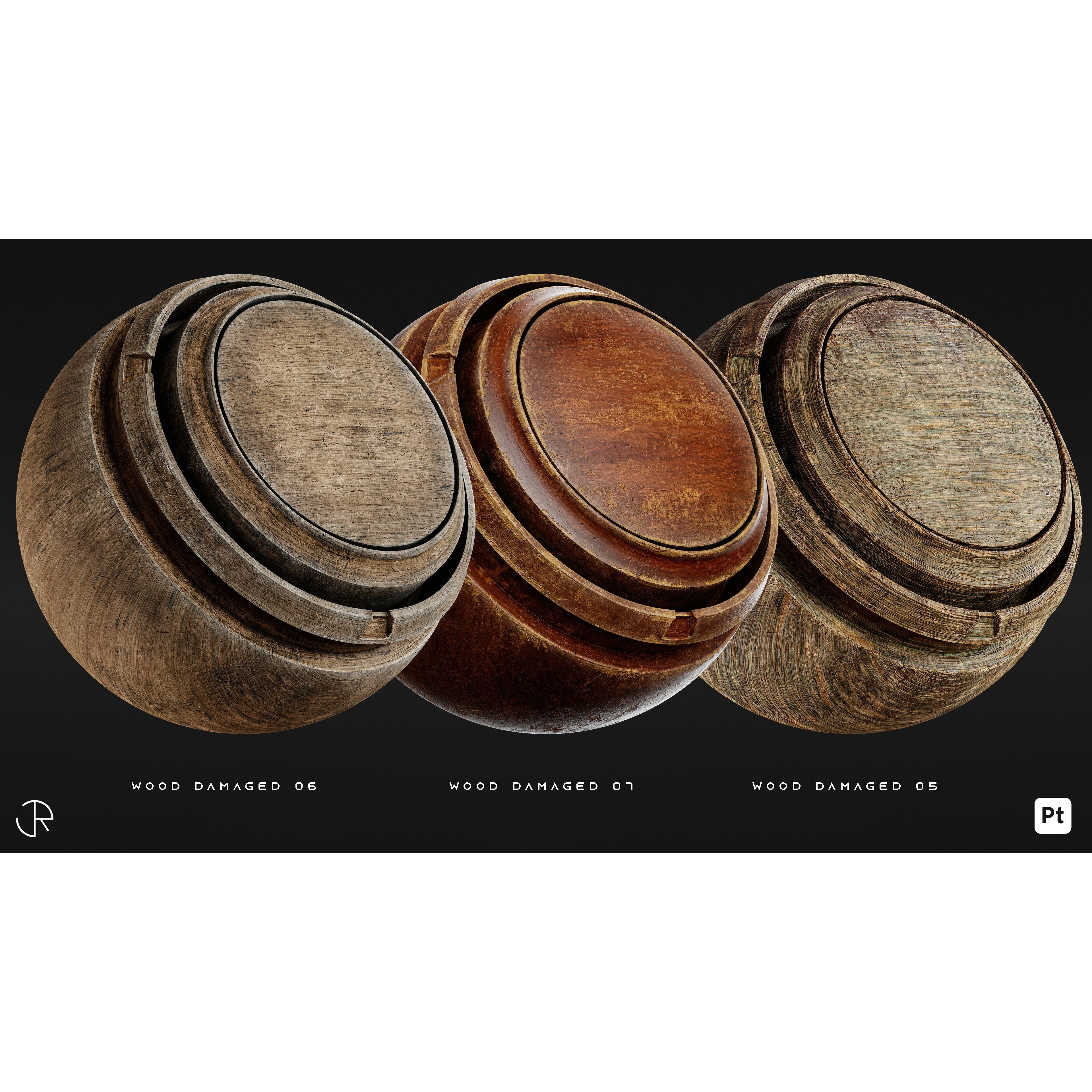 Ultimate Wood Smart Materials - PBR Textures 3D Model - View 18
