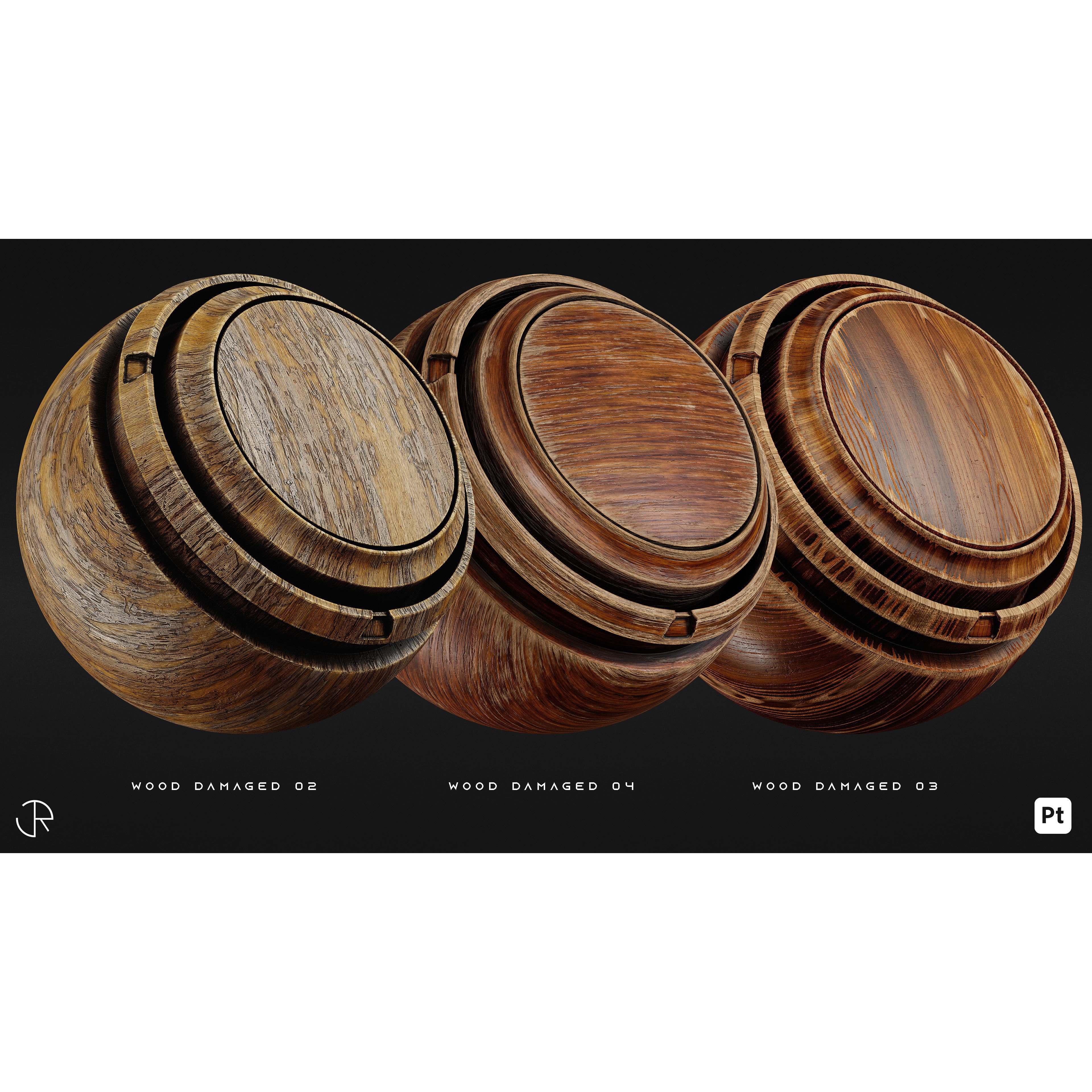 Ultimate Wood Smart Materials - PBR Textures 3D Model - View 19