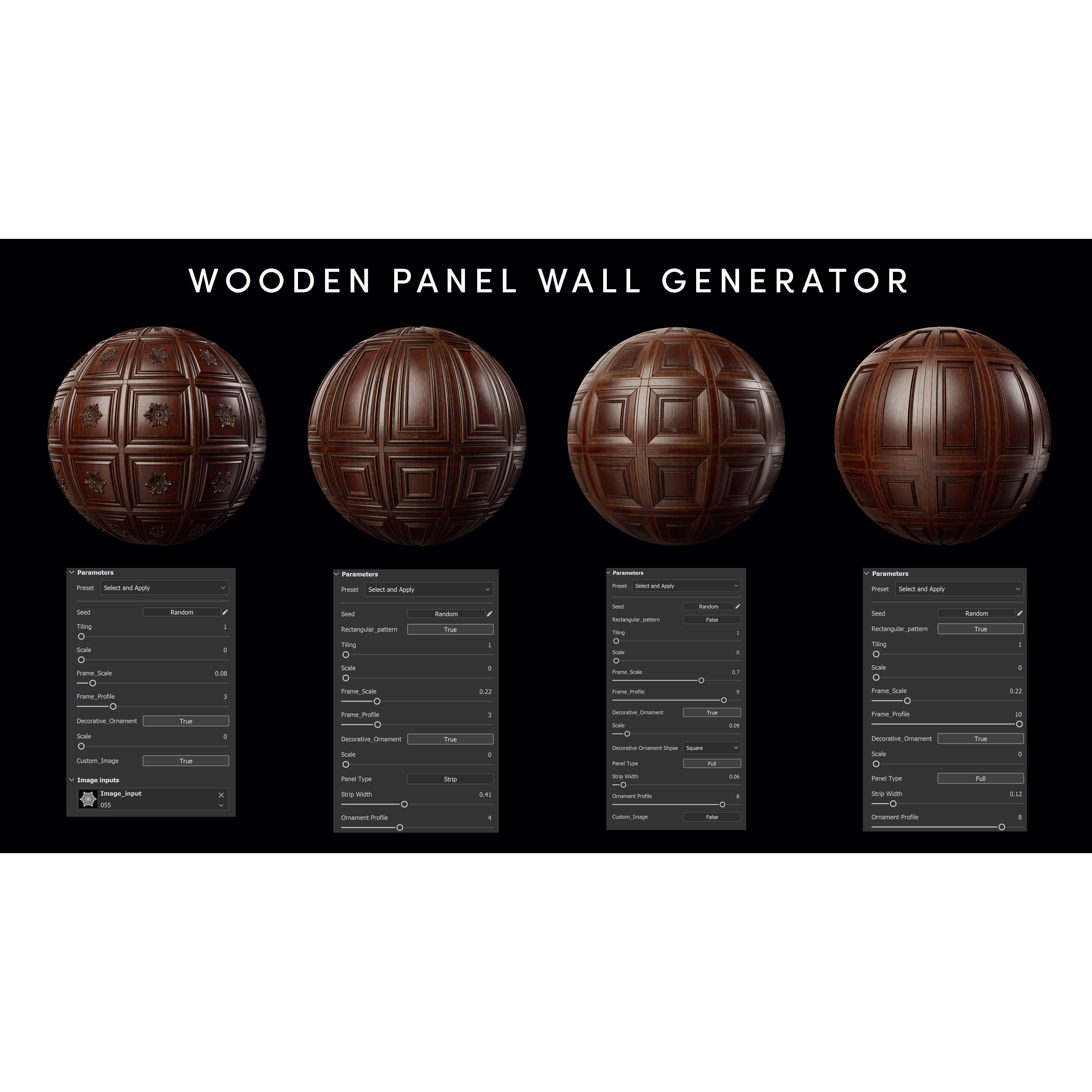 Ultimate Wood Smart Materials - PBR Textures 3D Model - View 5