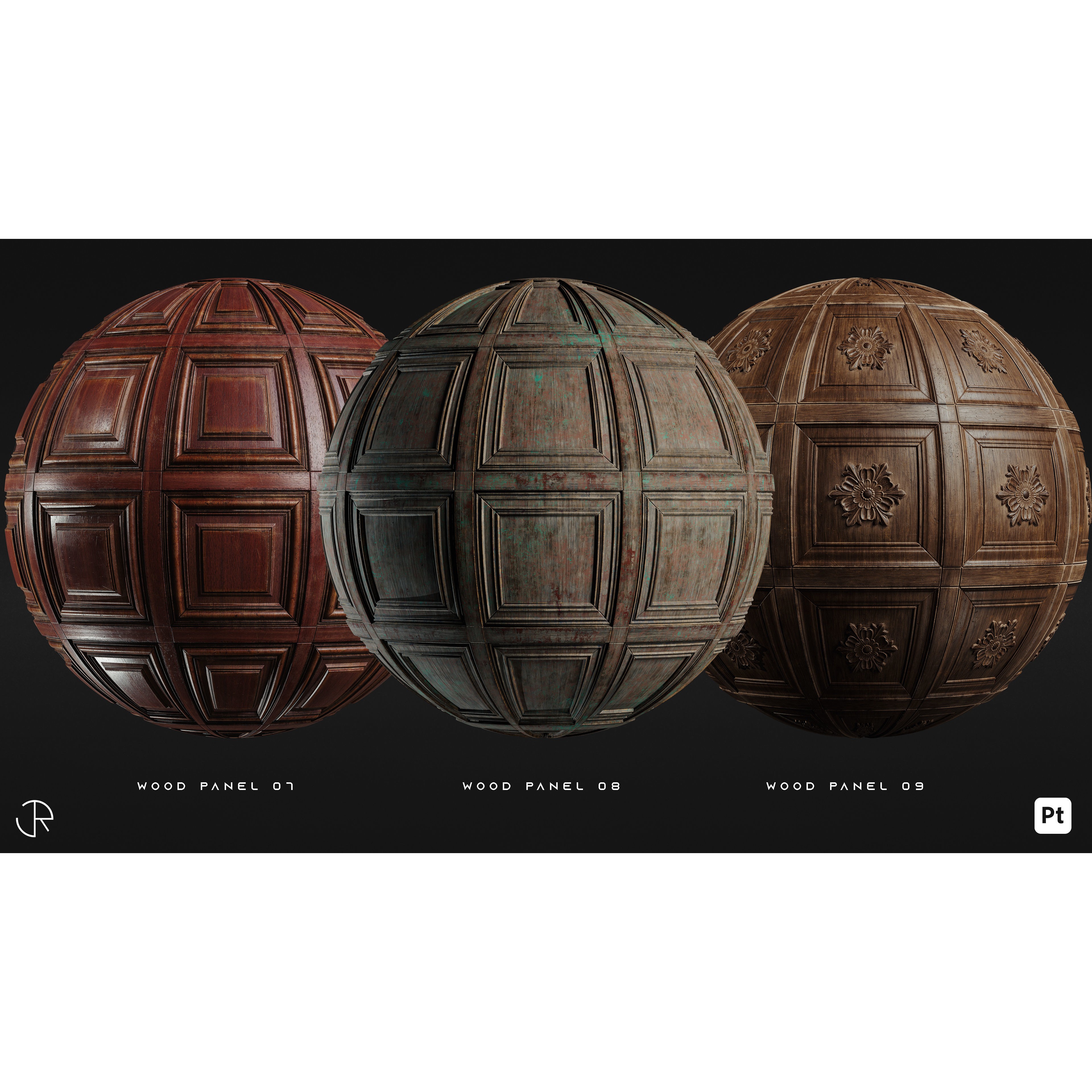 Ultimate Wood Smart Materials - PBR Textures 3D Model - View 6