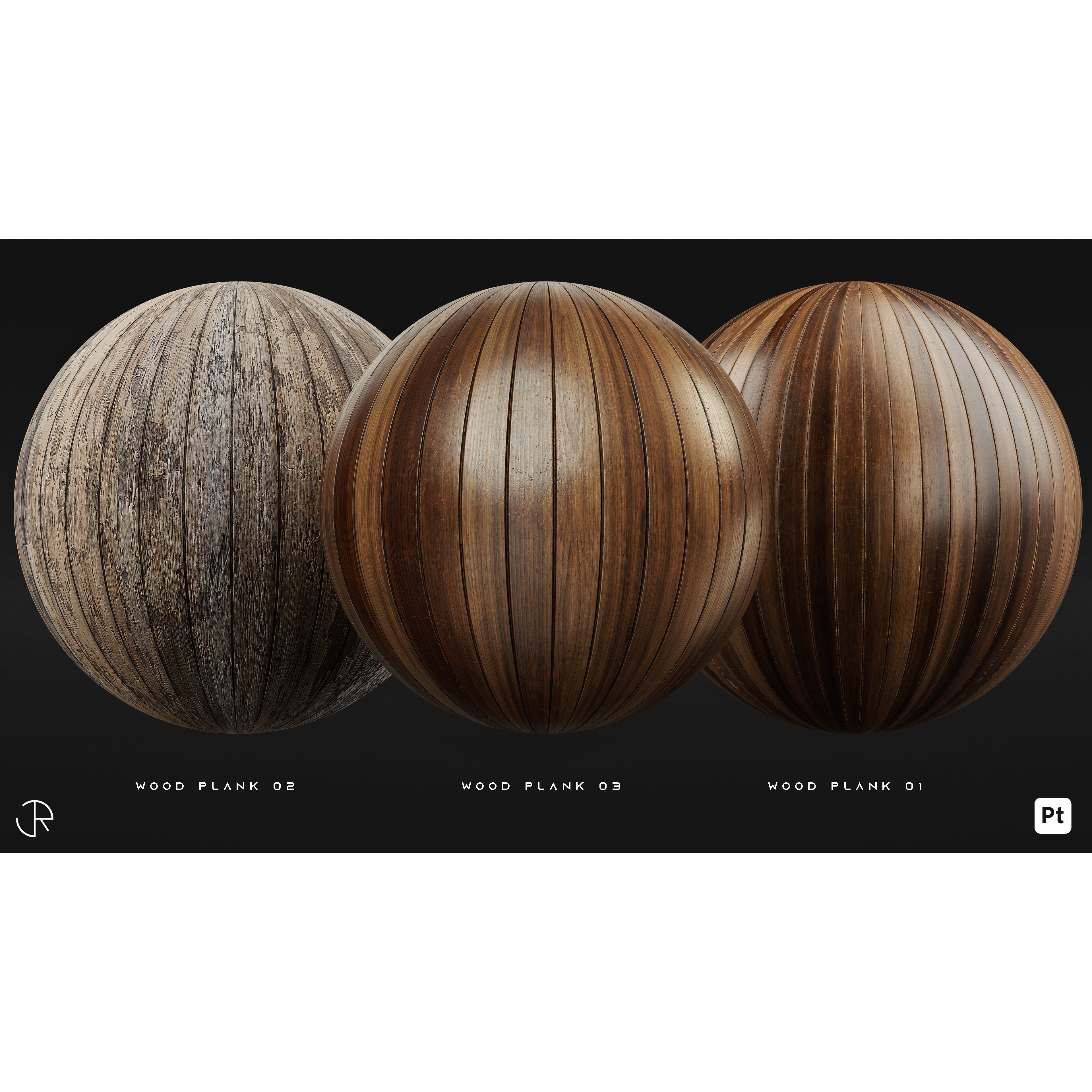 Ultimate Wood Smart Materials - PBR Textures 3D Model - View 7