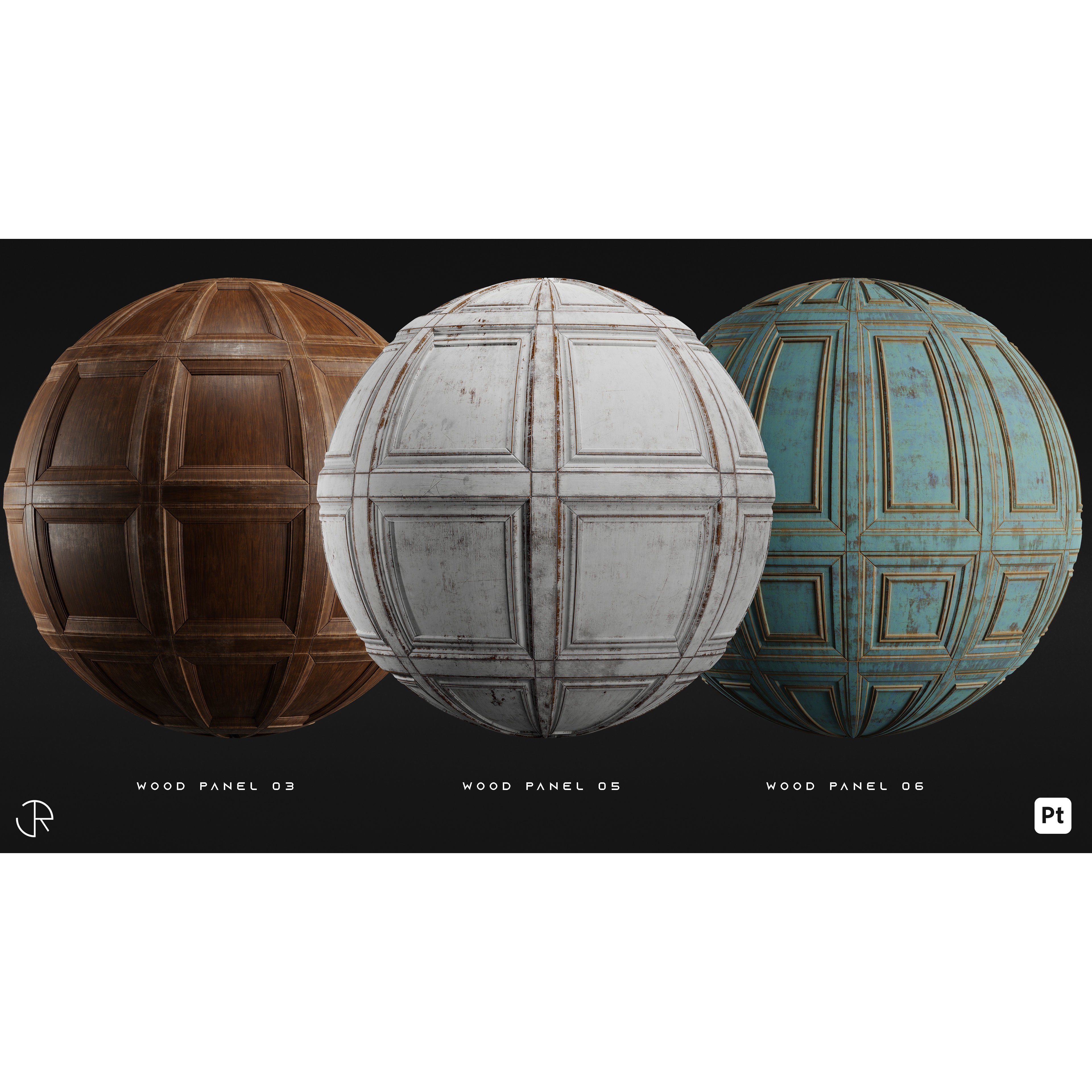 Ultimate Wood Smart Materials - PBR Textures 3D Model - View 8