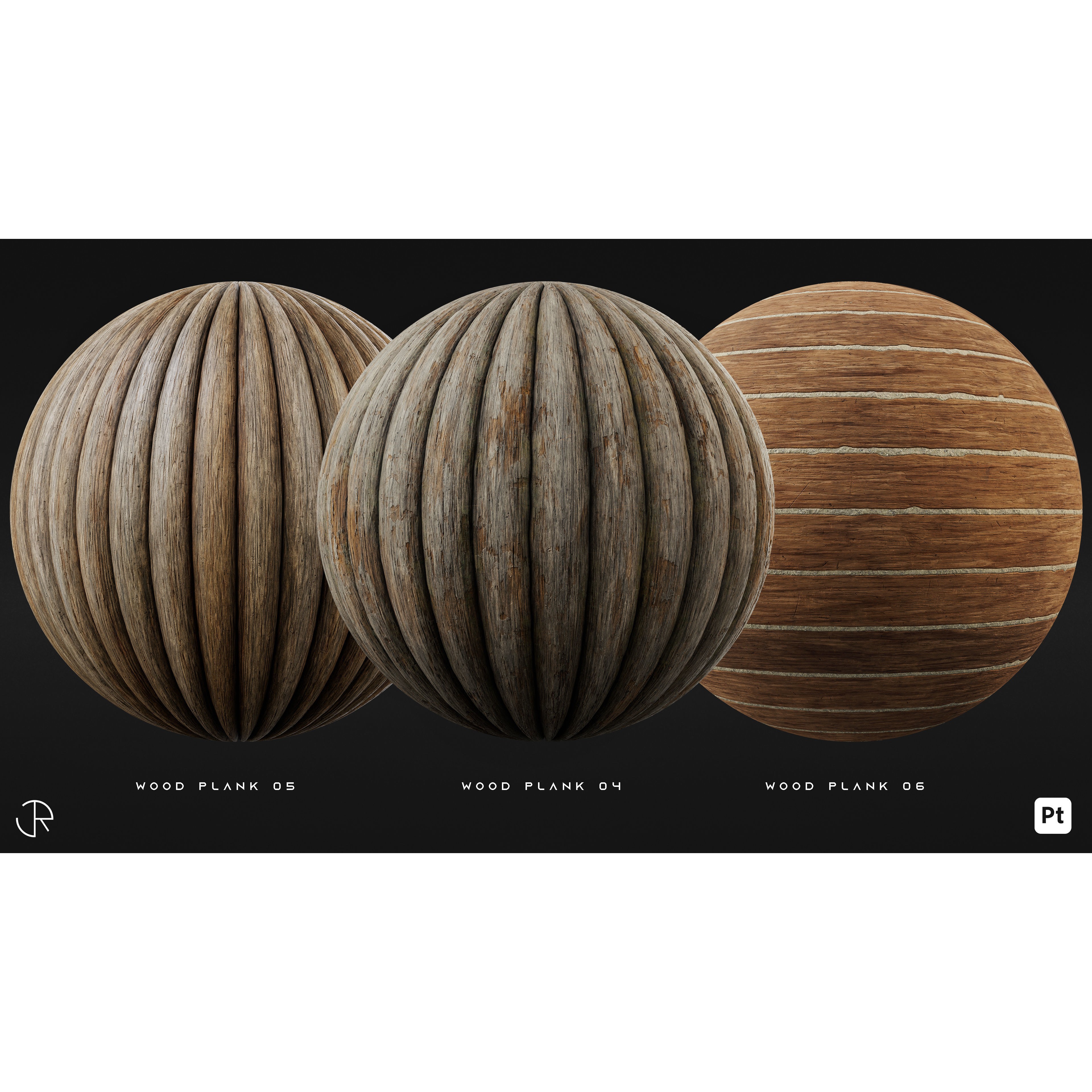 Ultimate Wood Smart Materials - PBR Textures 3D Model - View 9