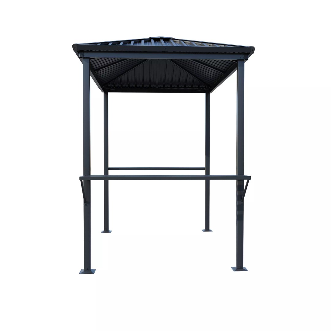 Terni Garden Point Mini Gazebo 3D Model – Modern Exterior Asset, FBX, V-Ray - View 10