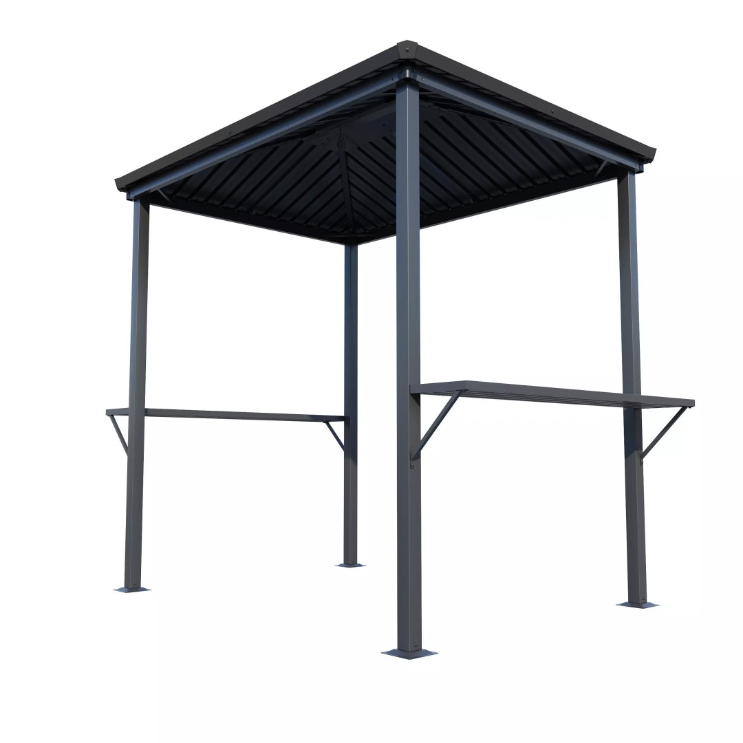 Terni Garden Point Mini Gazebo 3D Model – Modern Exterior Asset, FBX, V-Ray - View 12