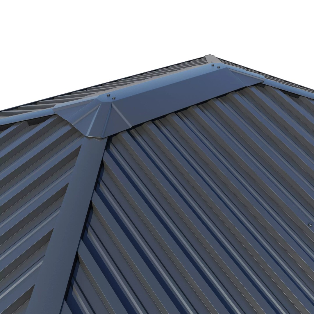 Terni Garden Point Mini Gazebo 3D Model – Modern Exterior Asset, FBX, V-Ray - View 5