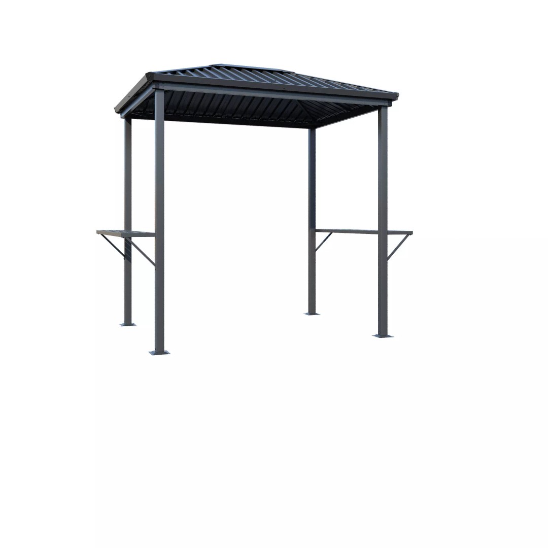 Terni Garden Point Mini Gazebo 3D Model – Modern Exterior Asset, FBX, V-Ray - View 9