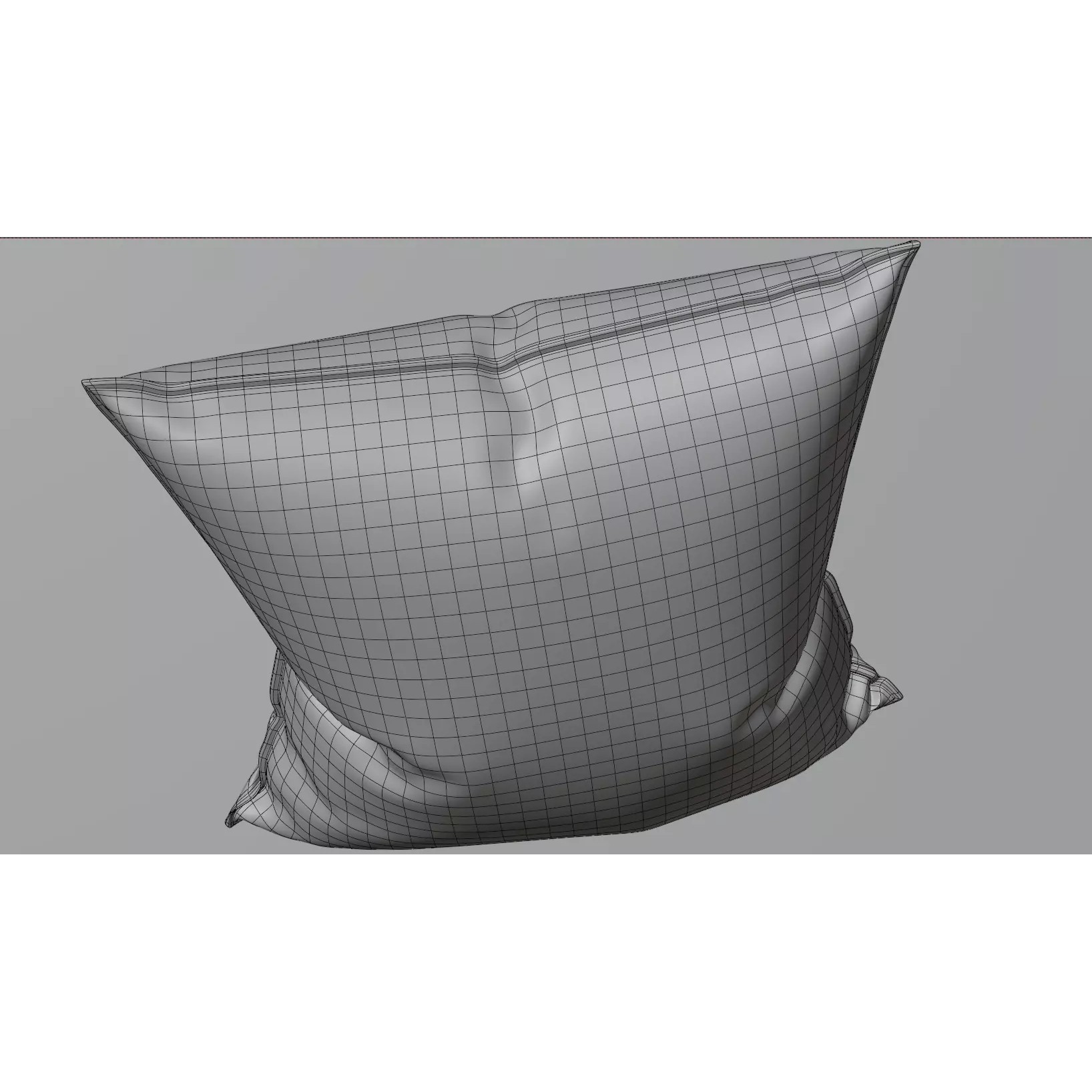 Linen Pillow - Game-Ready 3D Model