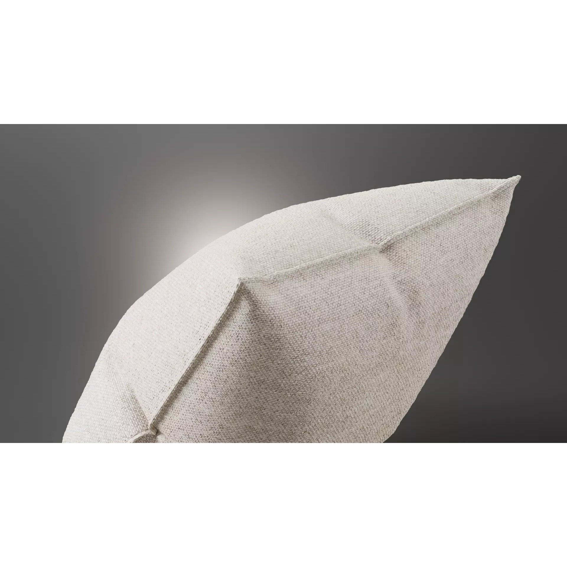 Linen Pillow - Game-Ready 3D Model - View 5
