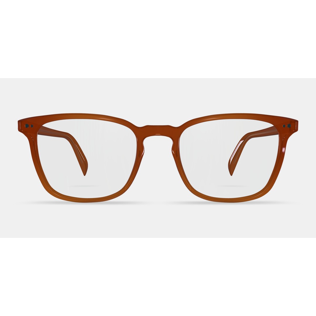 Elias Eyeglasses 3D Model – Cacao Crystal PBR Asset, Game Ready - View 12