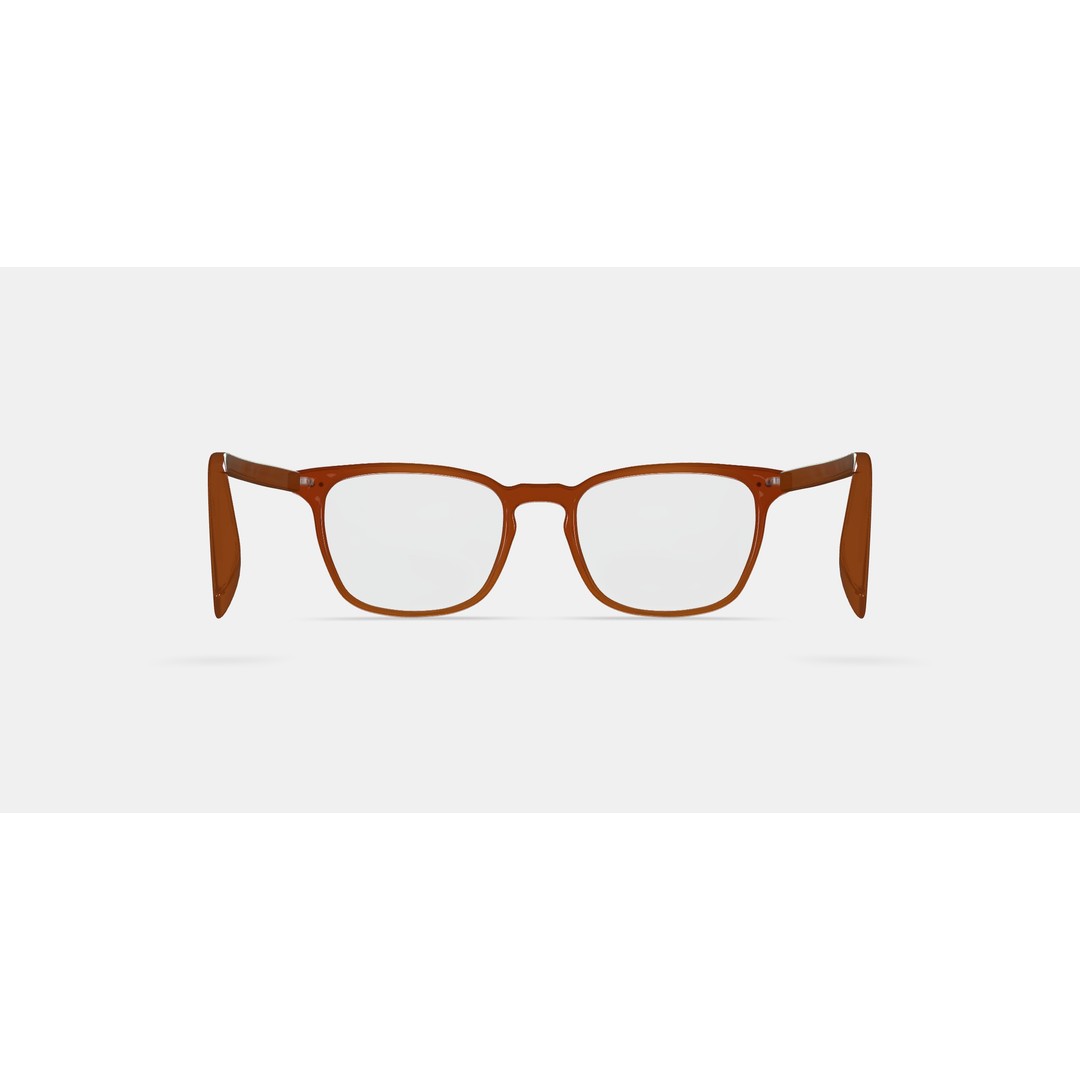 Elias Eyeglasses 3D Model – Cacao Crystal PBR Asset, Game Ready - View 16