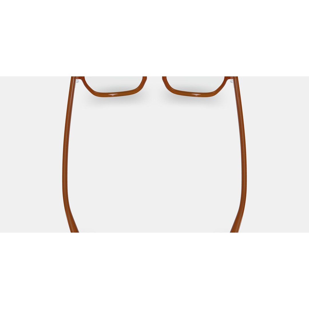 Elias Eyeglasses 3D Model – Cacao Crystal PBR Asset, Game Ready - View 4