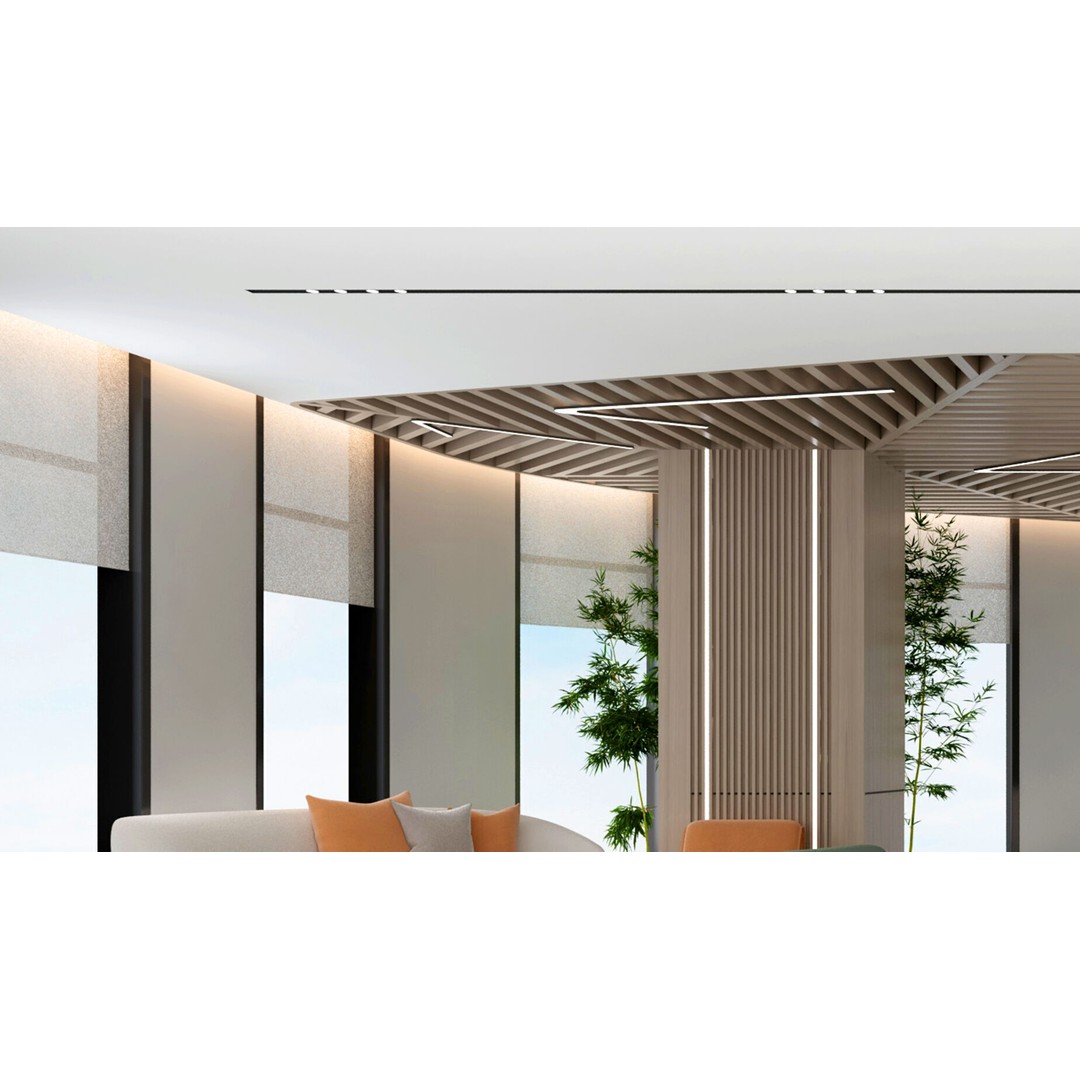 Office Interior 3D Model – Realistic Workspace, FBX, OBJ Formats - View 3