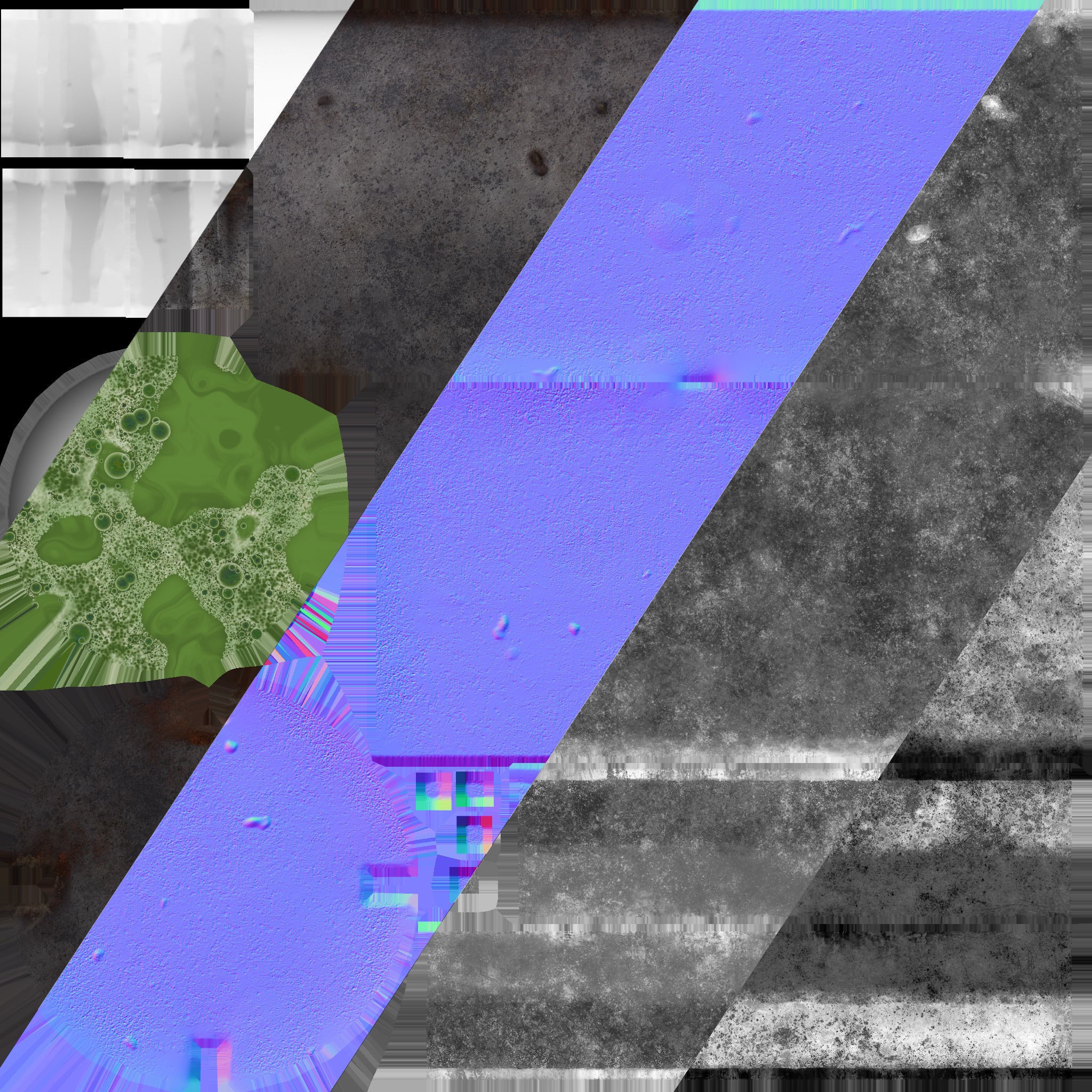 Medieval Laboratory Furniture Set - Low-Poly Game-Ready 3D Model - View 19