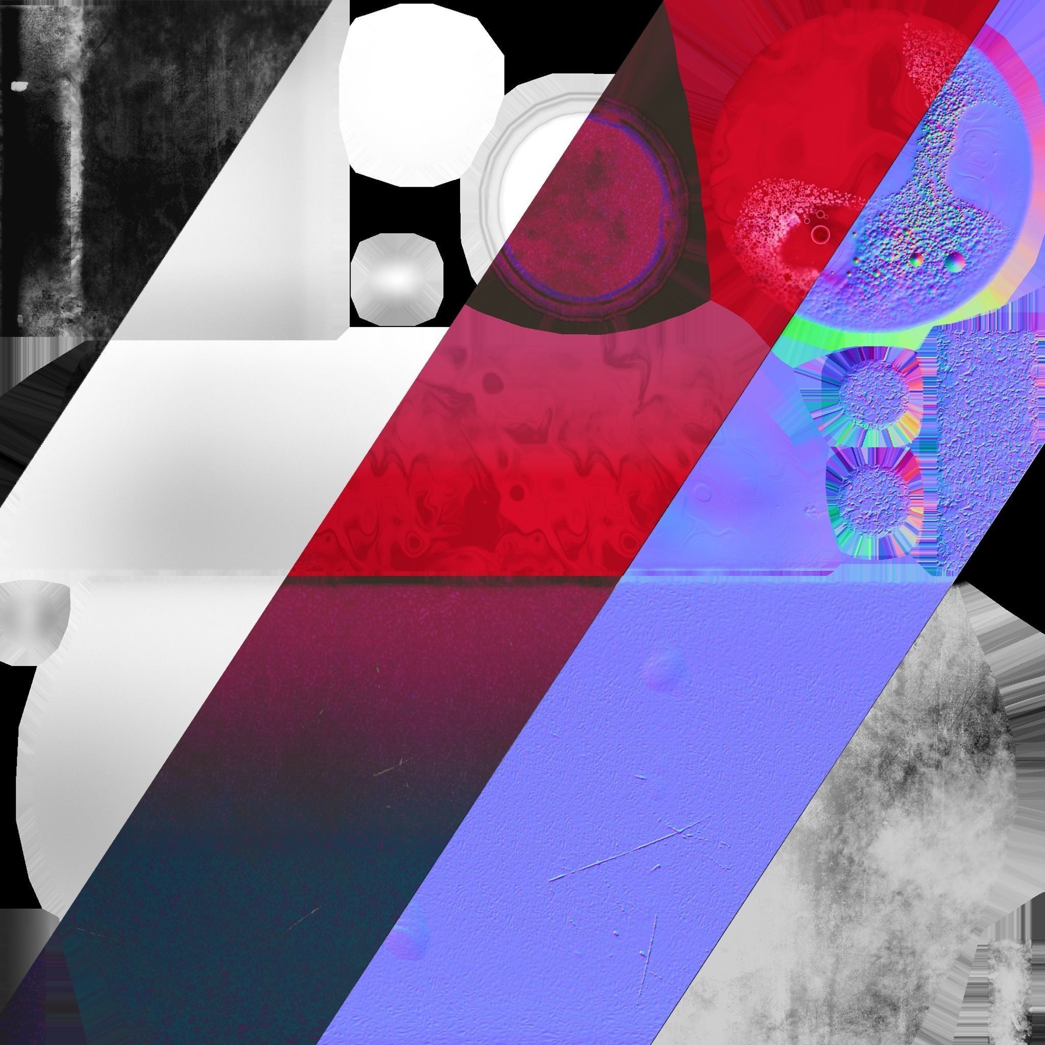 Medieval Laboratory Furniture Set - Low-Poly Game-Ready 3D Model - View 30