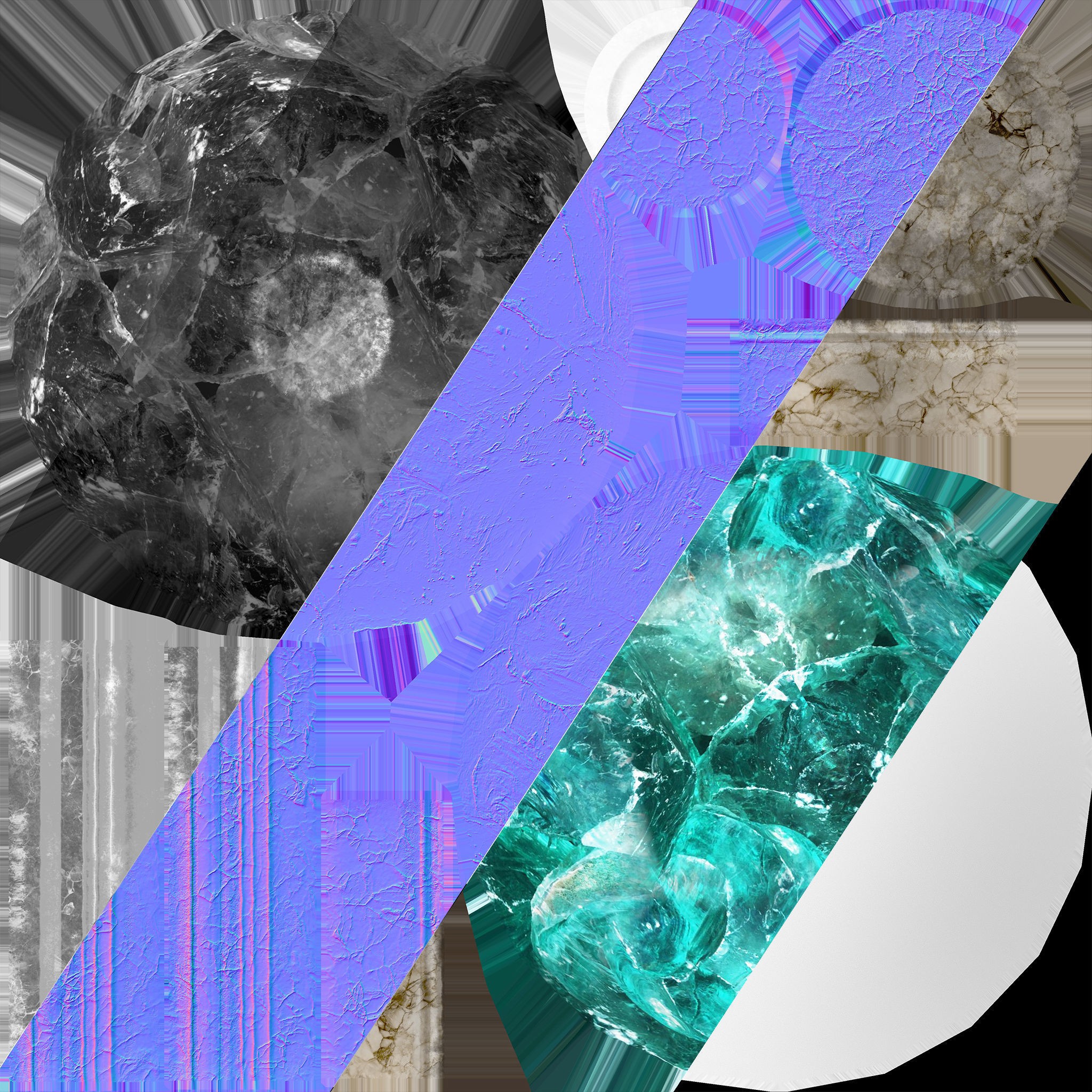 Medieval Laboratory Furniture Set - Low-Poly Game-Ready 3D Model - View 53