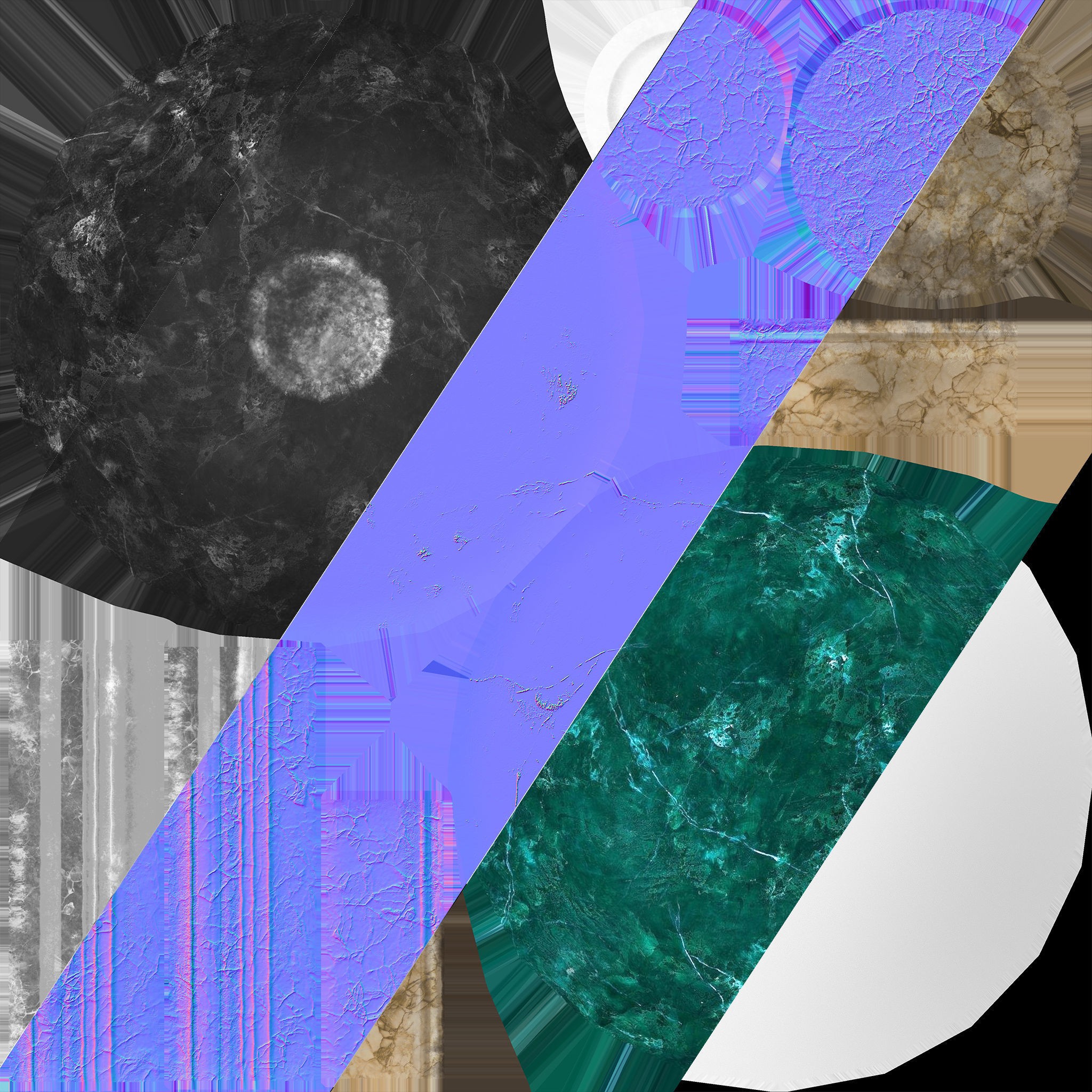 Medieval Laboratory Furniture Set - Low-Poly Game-Ready 3D Model - View 54