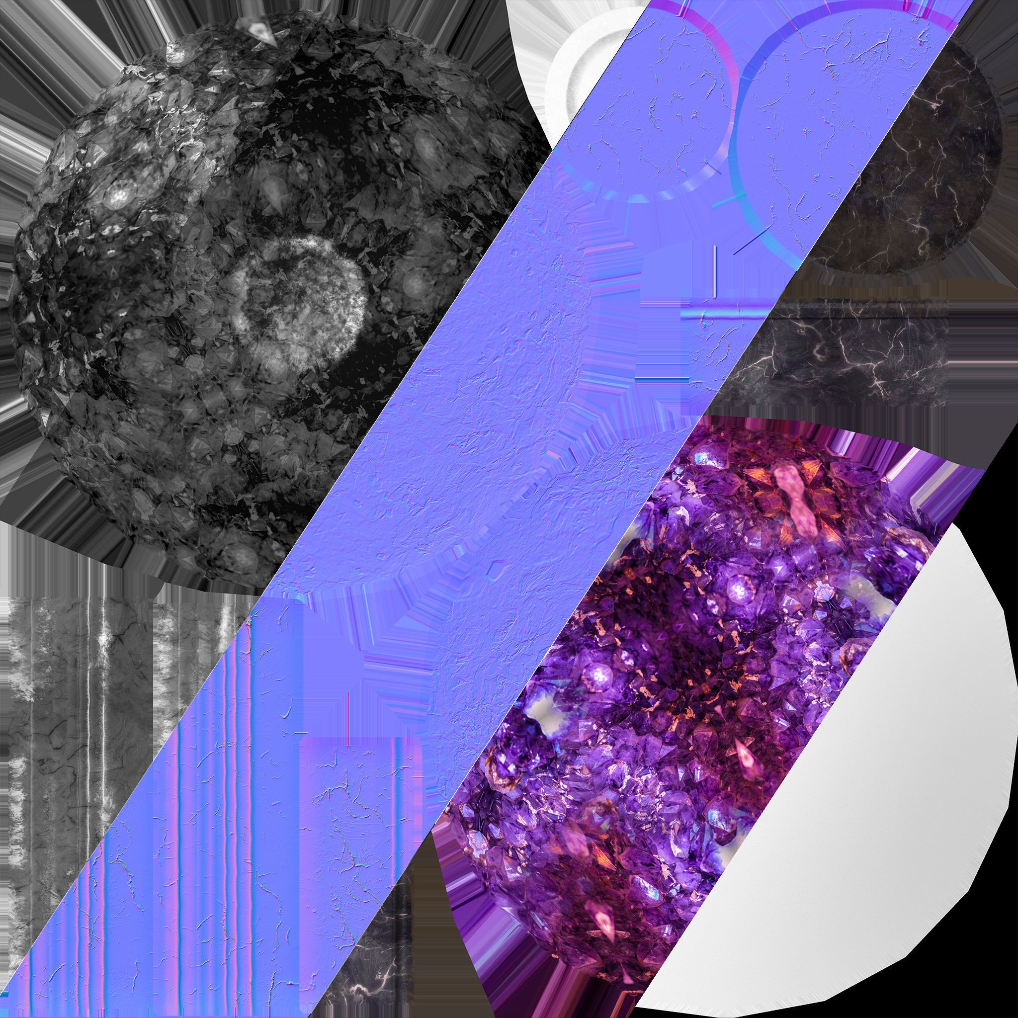 Medieval Laboratory Furniture Set - Low-Poly Game-Ready 3D Model - View 55