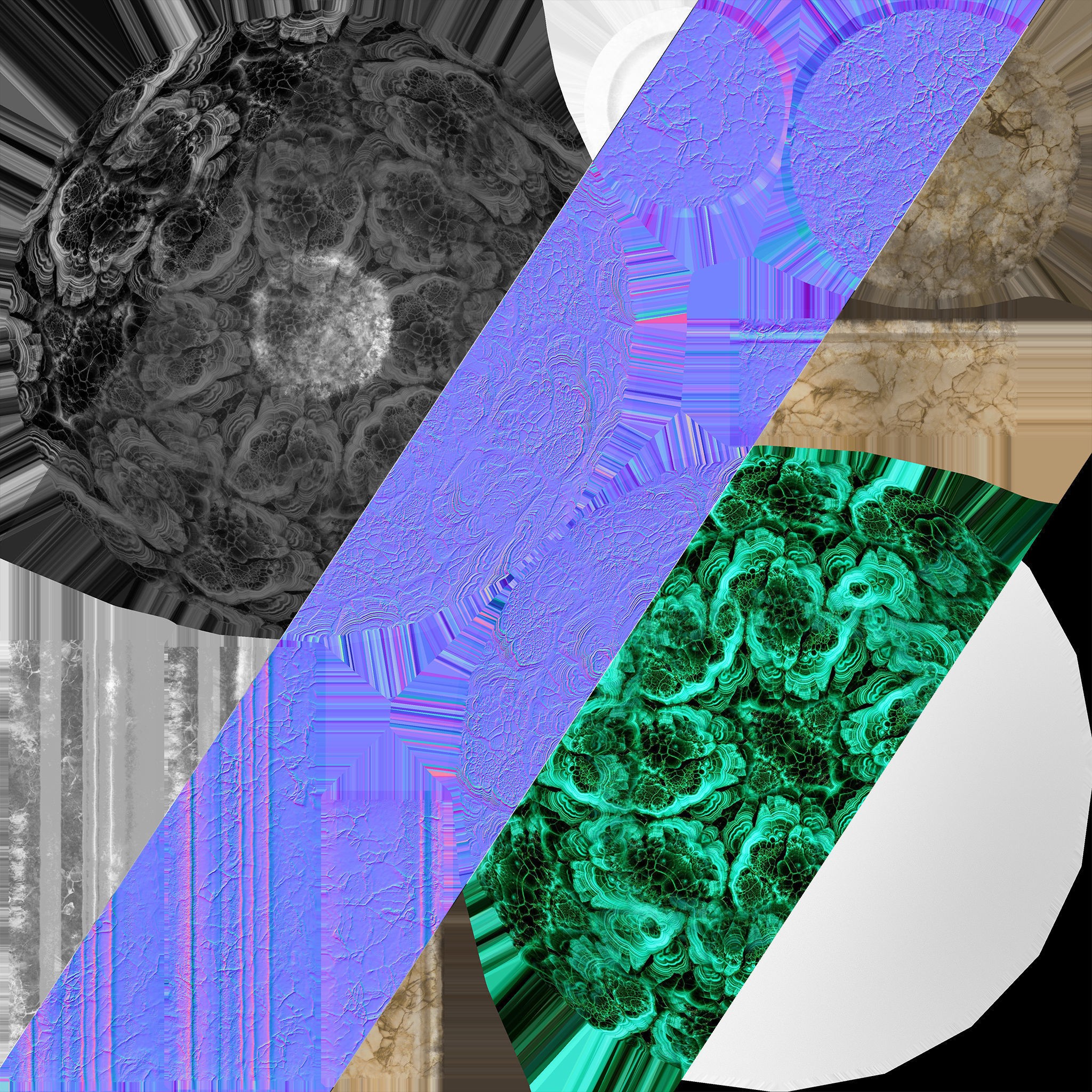 Medieval Laboratory Furniture Set - Low-Poly Game-Ready 3D Model - View 56