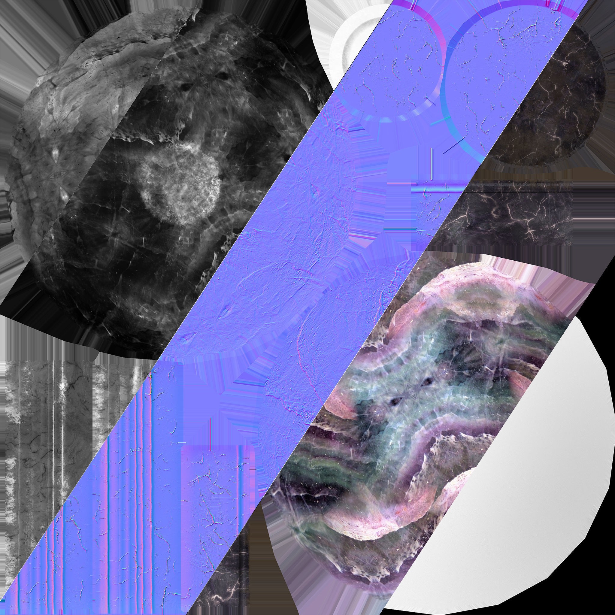 Medieval Laboratory Furniture Set - Low-Poly Game-Ready 3D Model - View 58