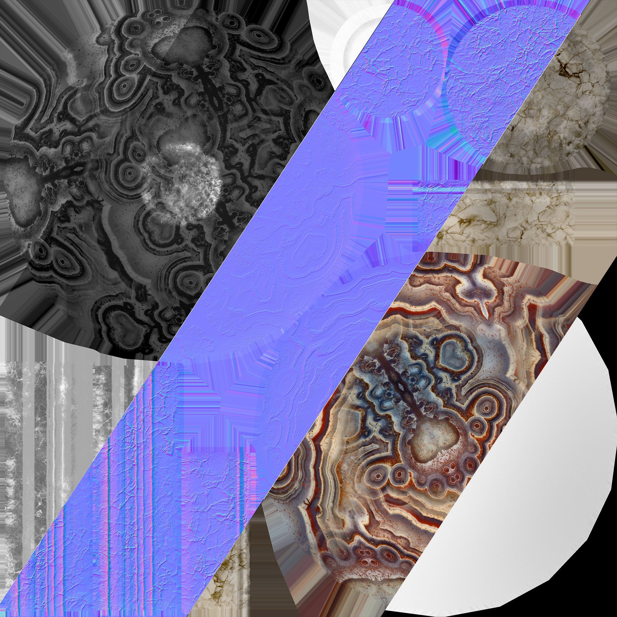 Medieval Laboratory Furniture Set - Low-Poly Game-Ready 3D Model - View 59