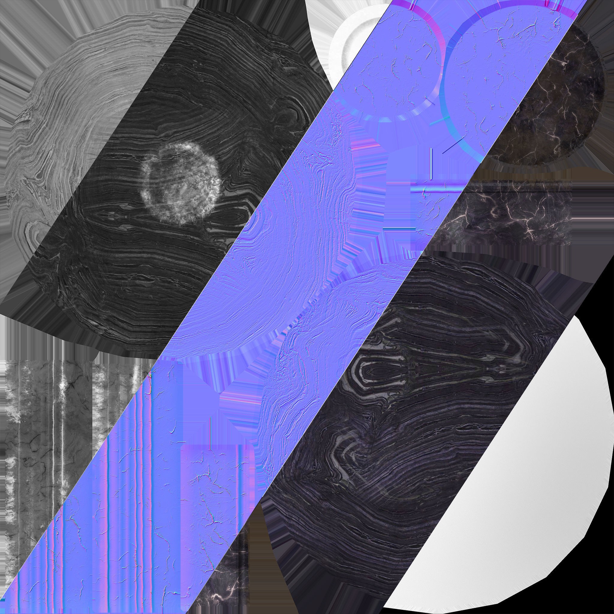 Medieval Laboratory Furniture Set - Low-Poly Game-Ready 3D Model - View 60