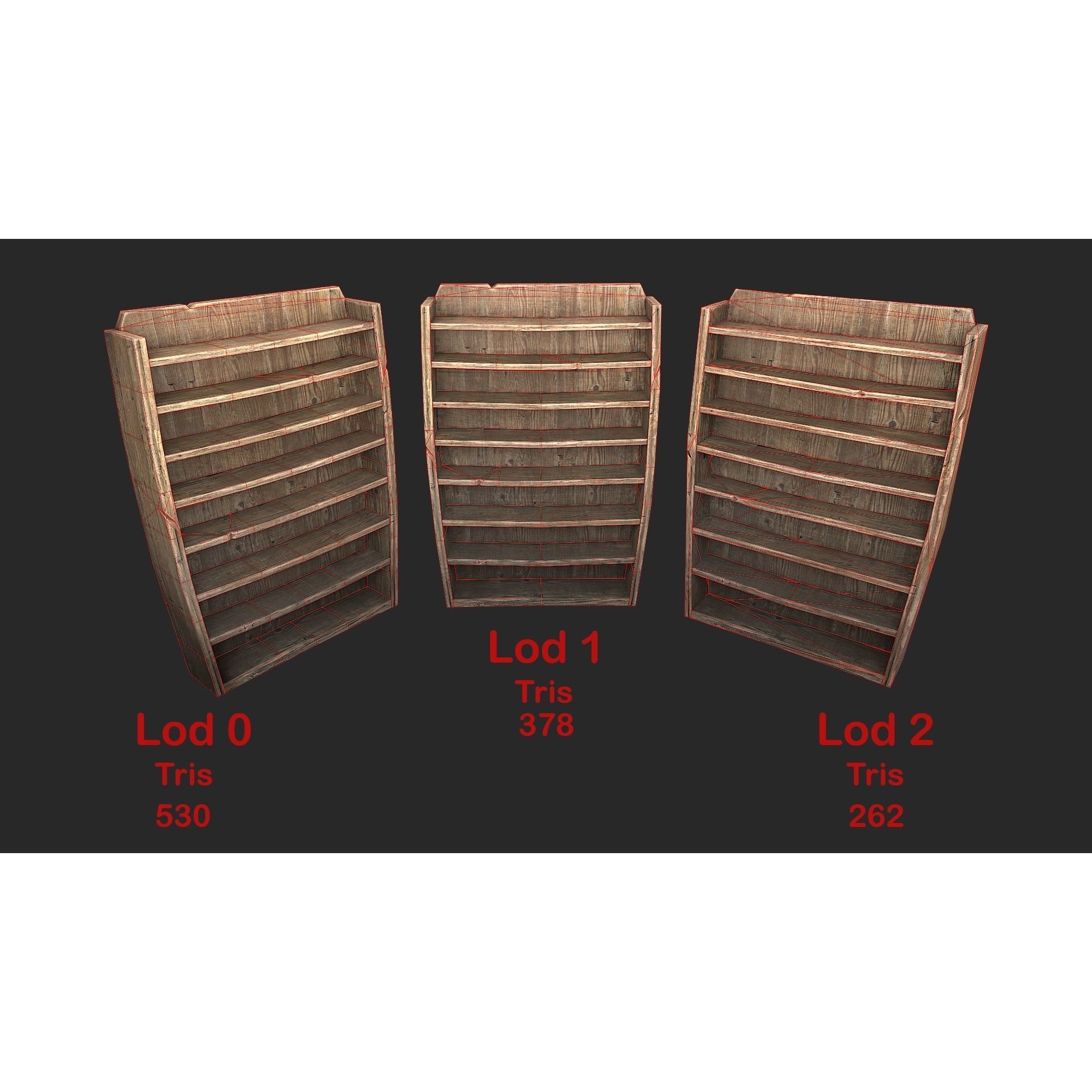 Medieval Laboratory Furniture Set - Low-Poly Game-Ready 3D Model - View 76