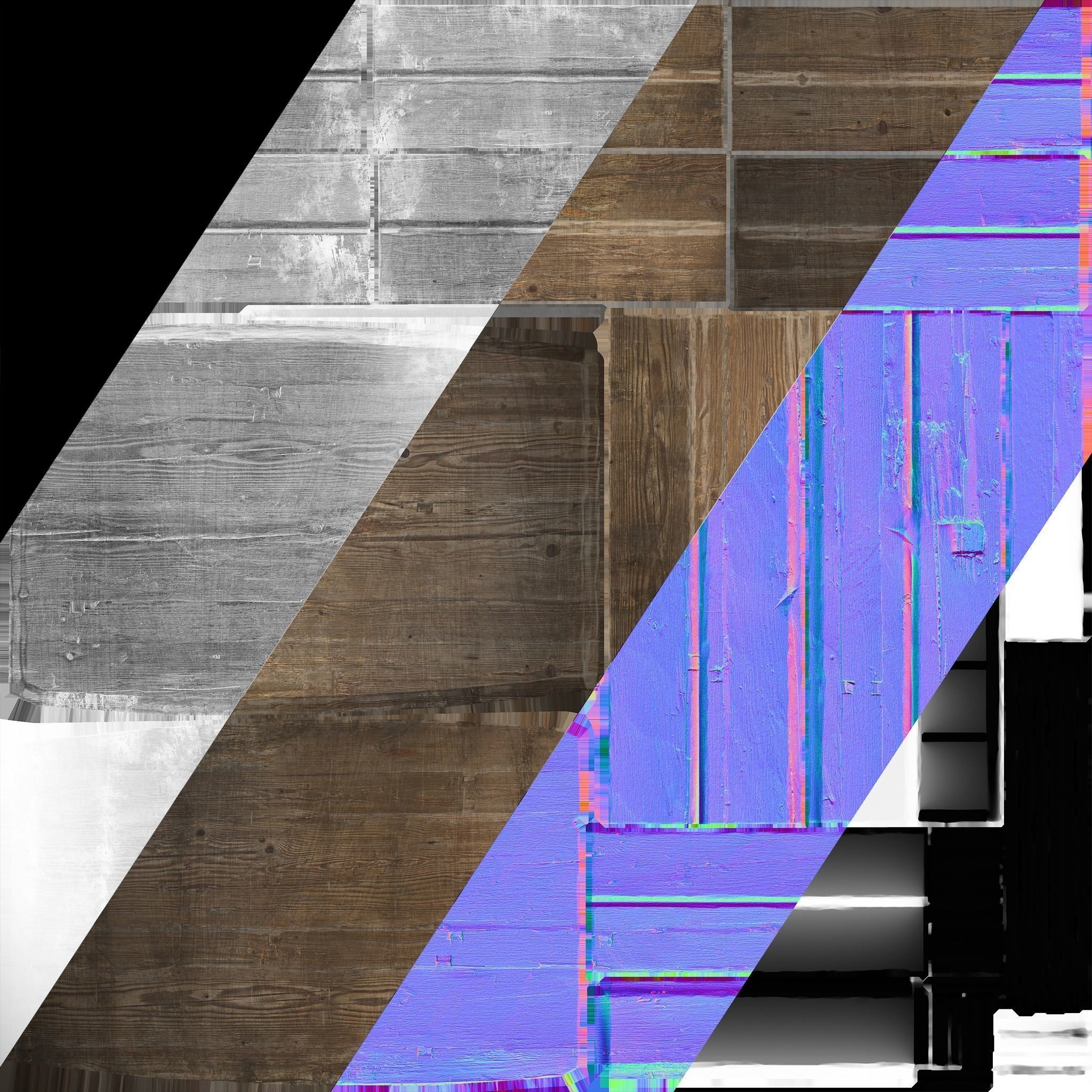 Medieval Laboratory Furniture Set - Low-Poly Game-Ready 3D Model - View 79