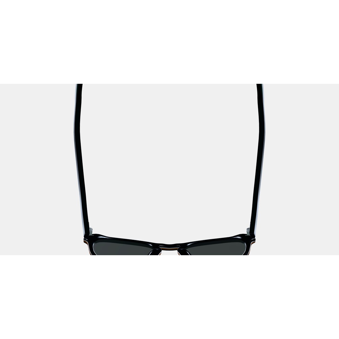 Topper Sunglasses 3D Model – Black Matte Eclipse, PBR Materials - View 9