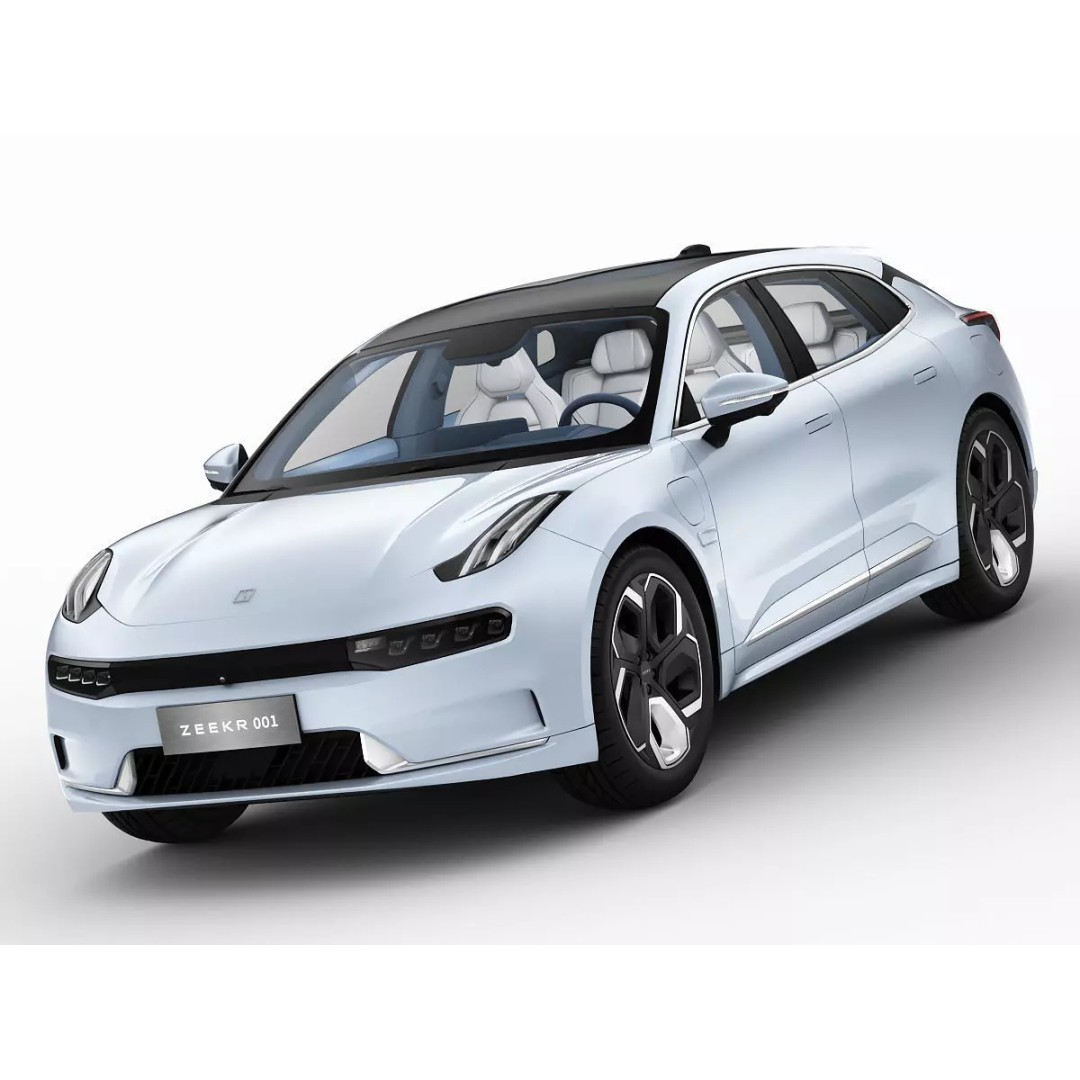 2022 ZEEKR 001 3D Model – High Detail Sport Car, FBX, Blender - View 2
