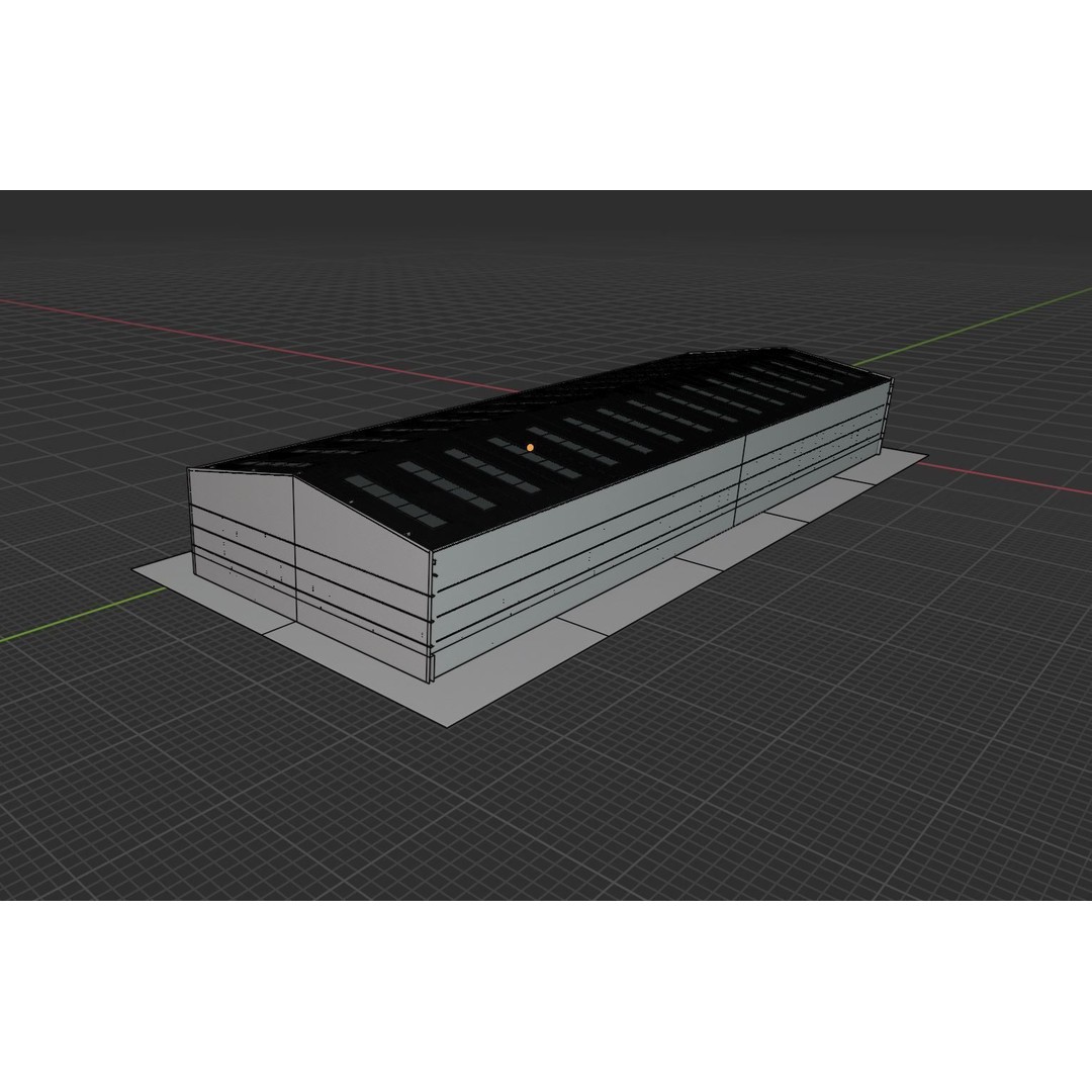 Industrial Warehouse Interior 3D Model – Low Poly Textured Asset for Unreal Engine 5