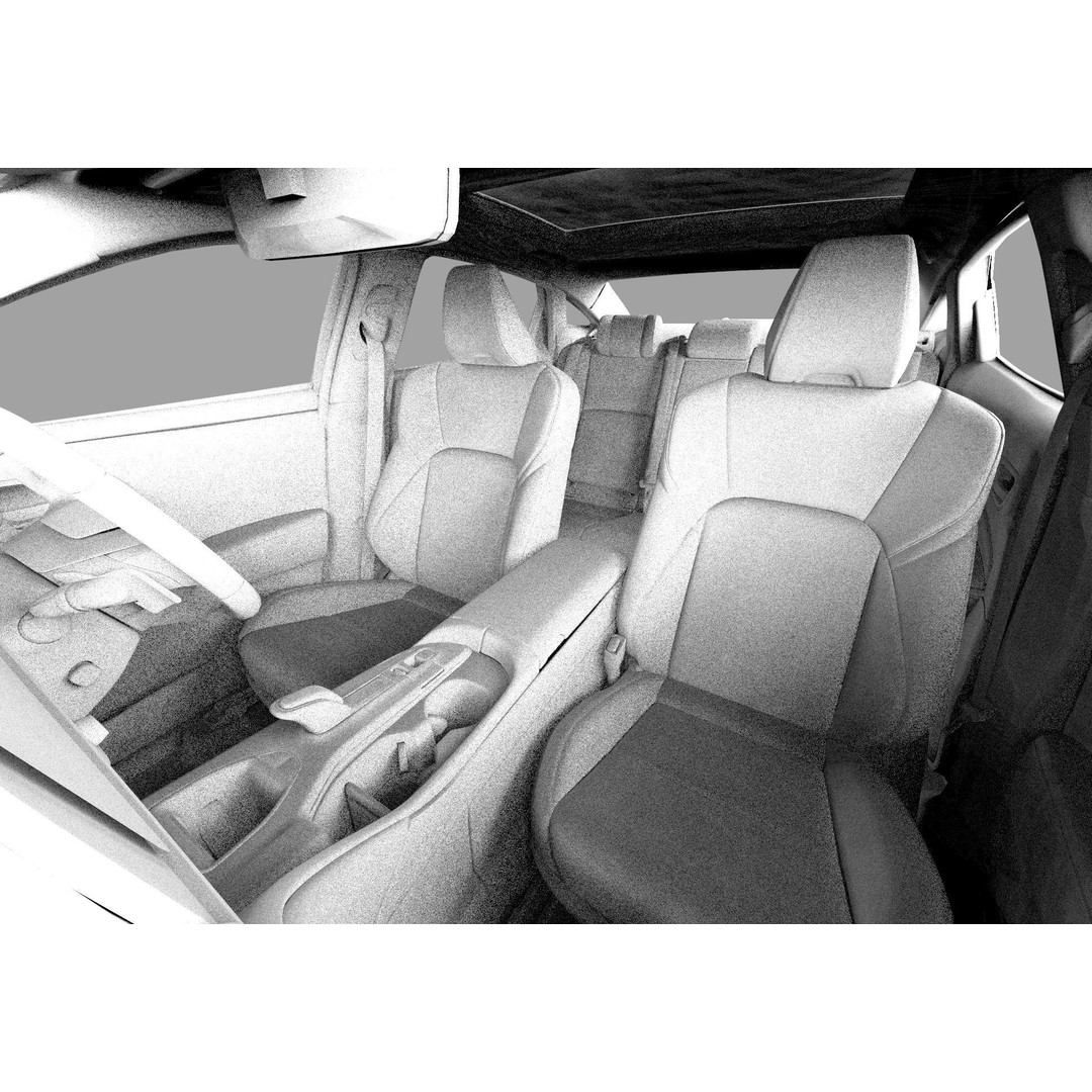 Toyota Crown Cross 2022 3D Model – High Poly Luxury Sedan, FBX, OBJ, Blender - View 62