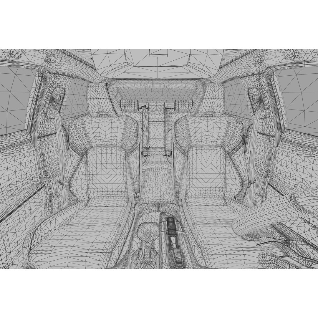 Toyota Crown Cross 2022 3D Model – High Poly Luxury Sedan, FBX, OBJ, Blender - View 78