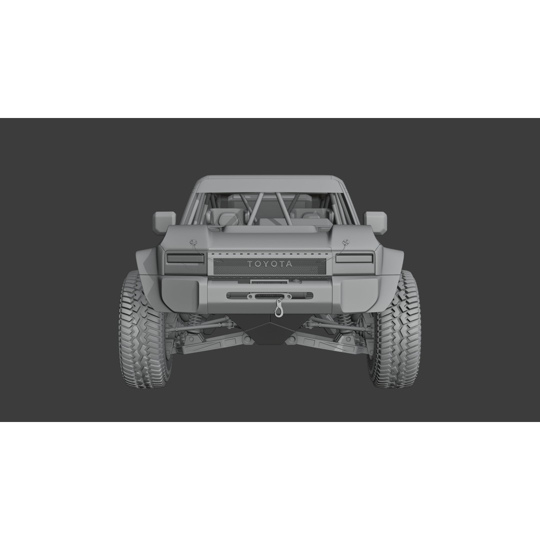 Toyota Land Cruiser 250 Prado 3D Model – Heavy Performance Off-Road, Blender, FBX, OBJ - View 17