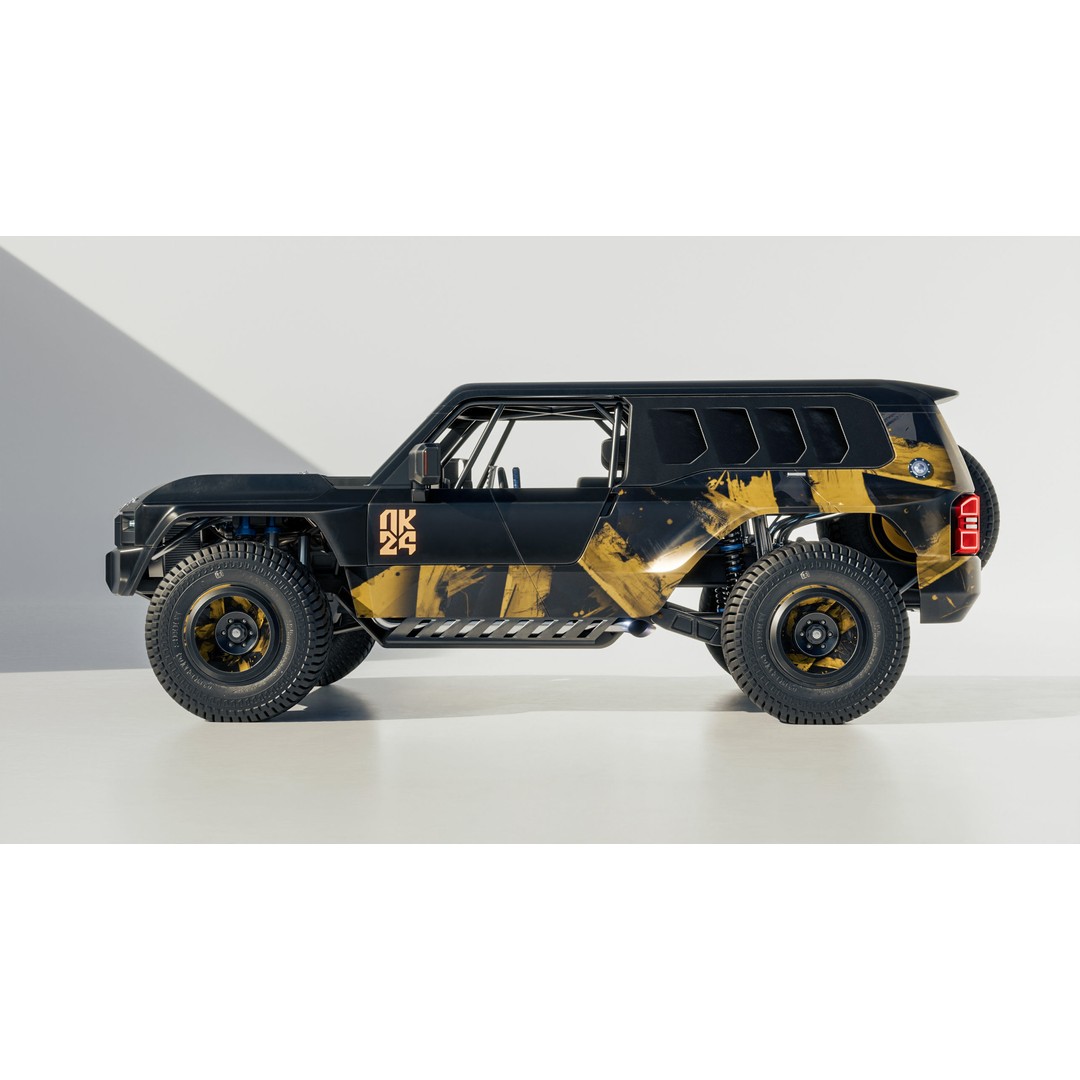 Toyota Land Cruiser 250 Prado 3D Model – Heavy Performance Off-Road, Blender, FBX, OBJ - View 5