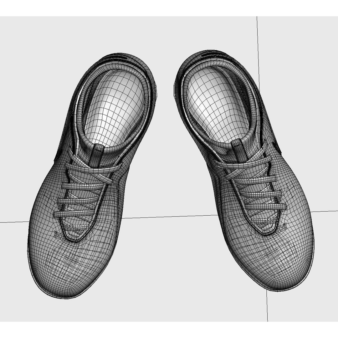 Red Football Boots 3D Model – Photorealistic Soccer Cleats, FBX, OBJ - View 11