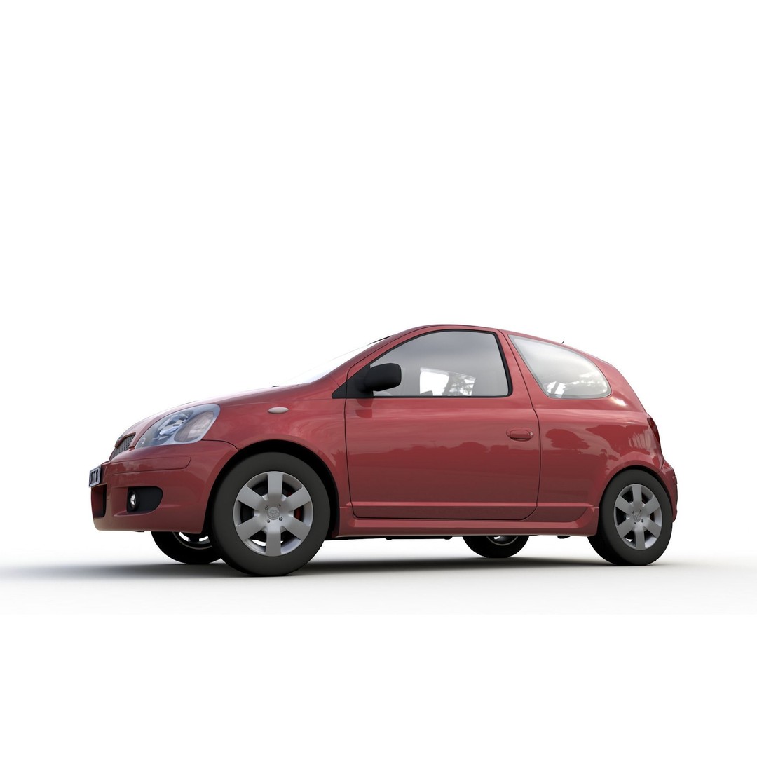 Toyota Yaris 3D Model – High Detail Compact Vehicle, FBX, OBJ - View 7